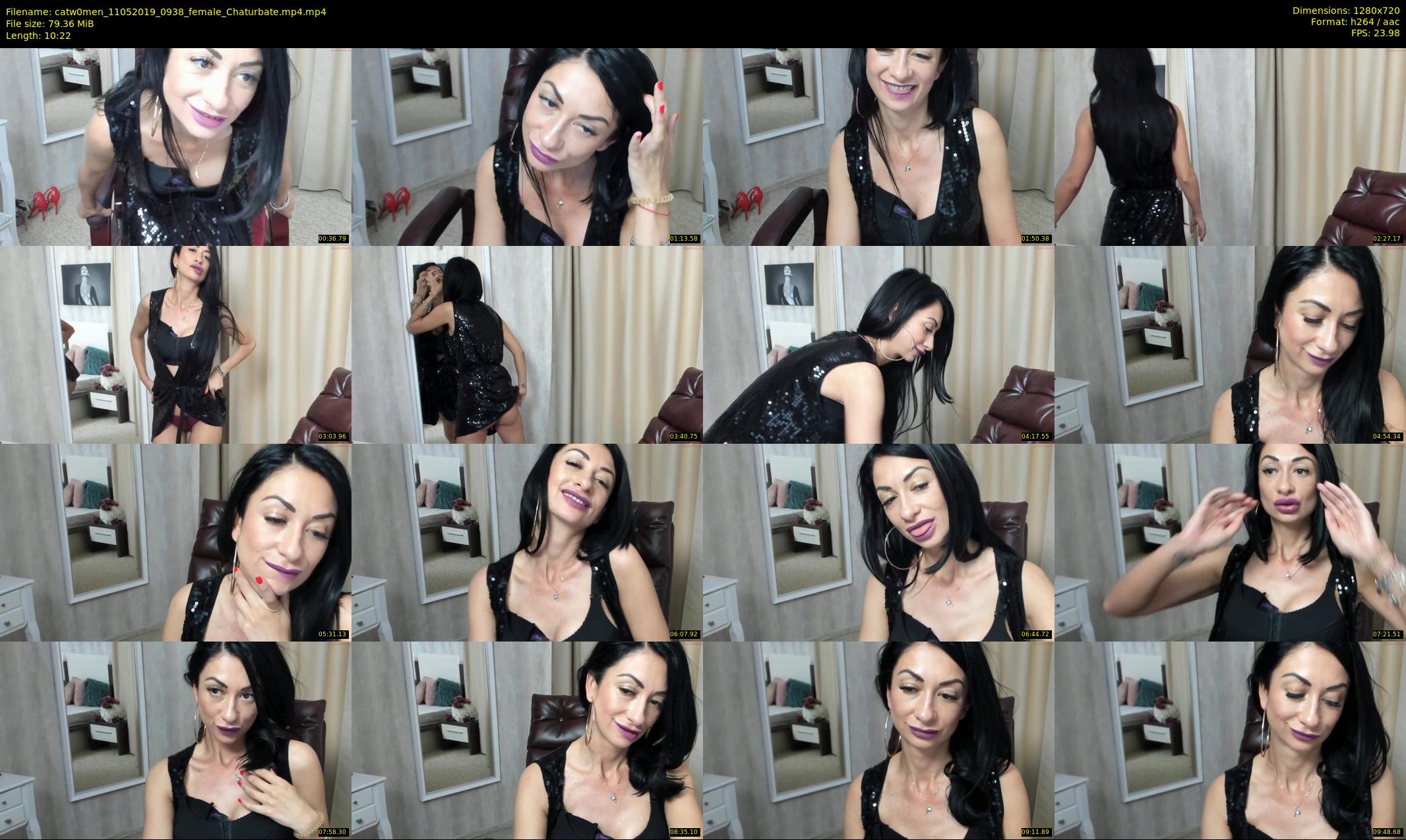 catw0men — 11 minute Chaturbate female cam show recording, 720p, May 11, 2019
