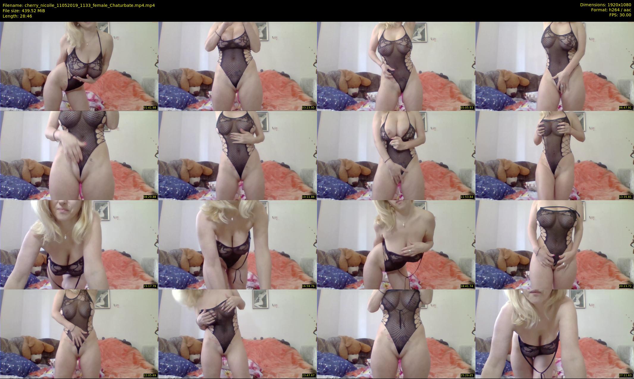 cherry_nicolle — 29 minute Chaturbate female cam show recording, 1080p, May 11, 2019