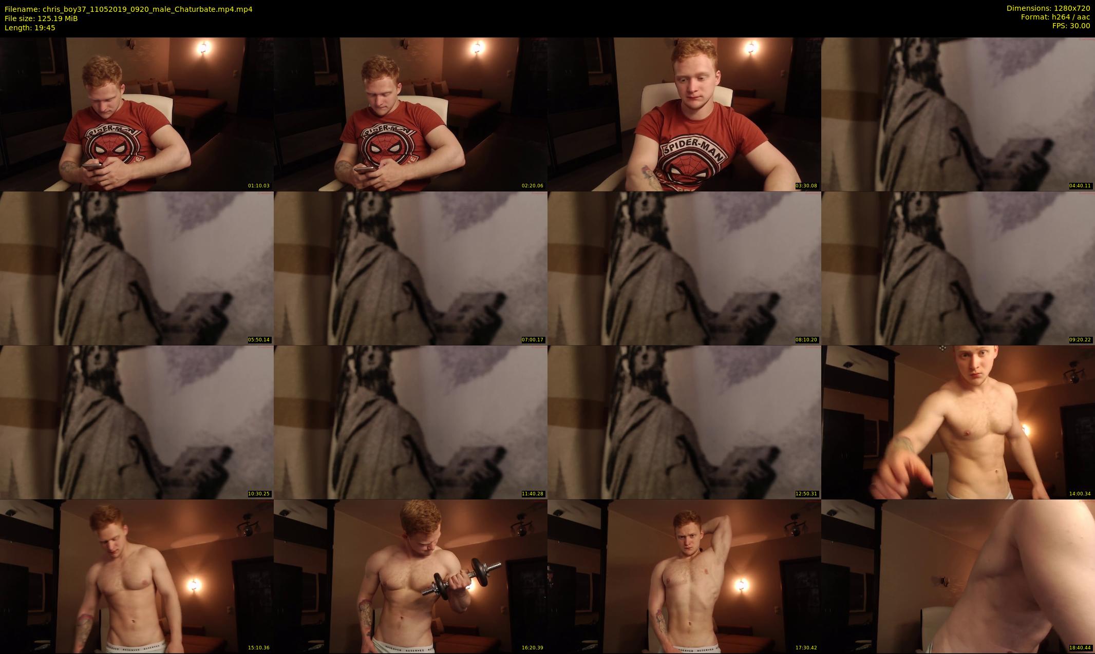 chris_boy37 — 20 minute Chaturbate male cam show recording, 720p, May 11, 2019