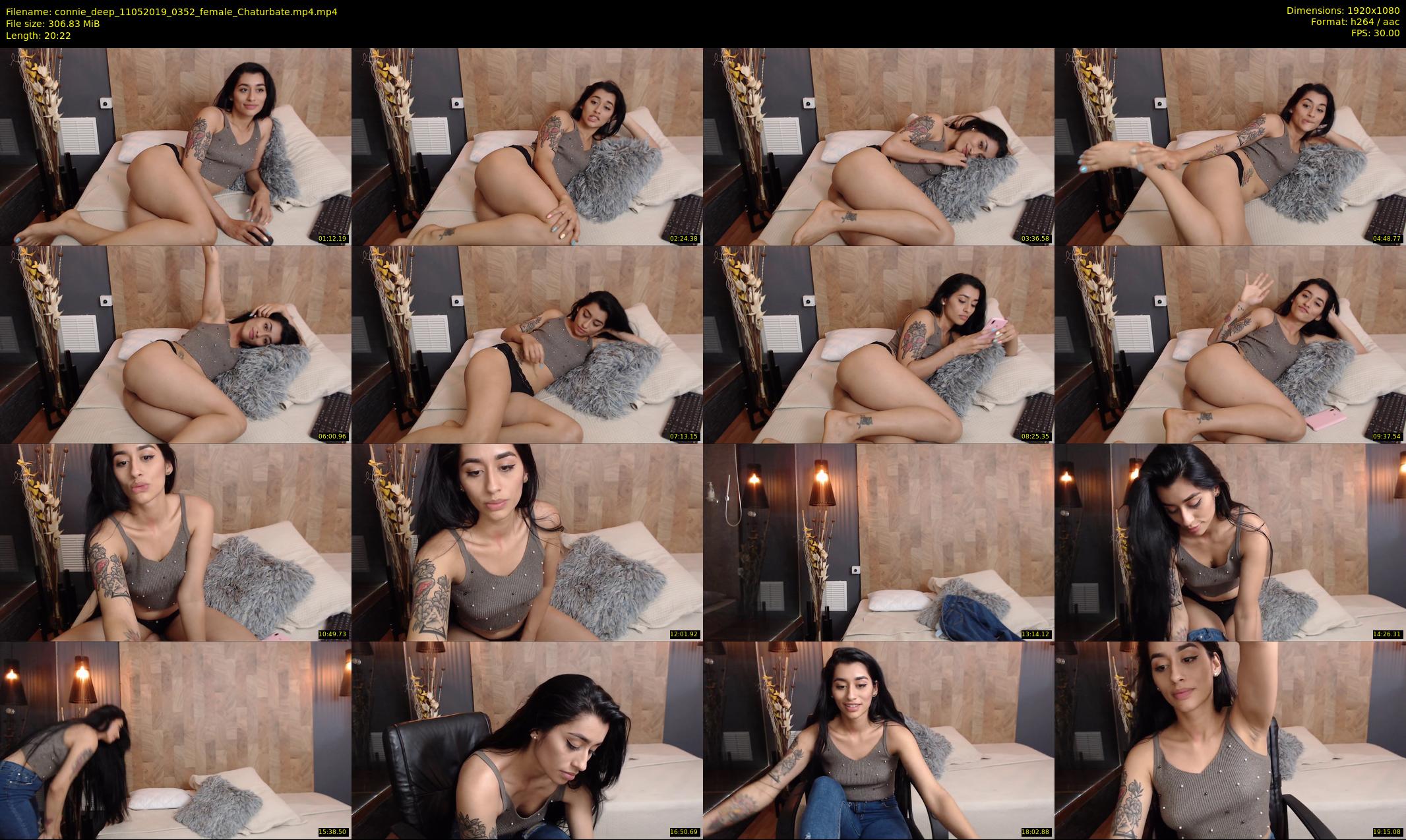 connie_deep — 21 minute Chaturbate female cam show recording, 1080p, May 11, 2019