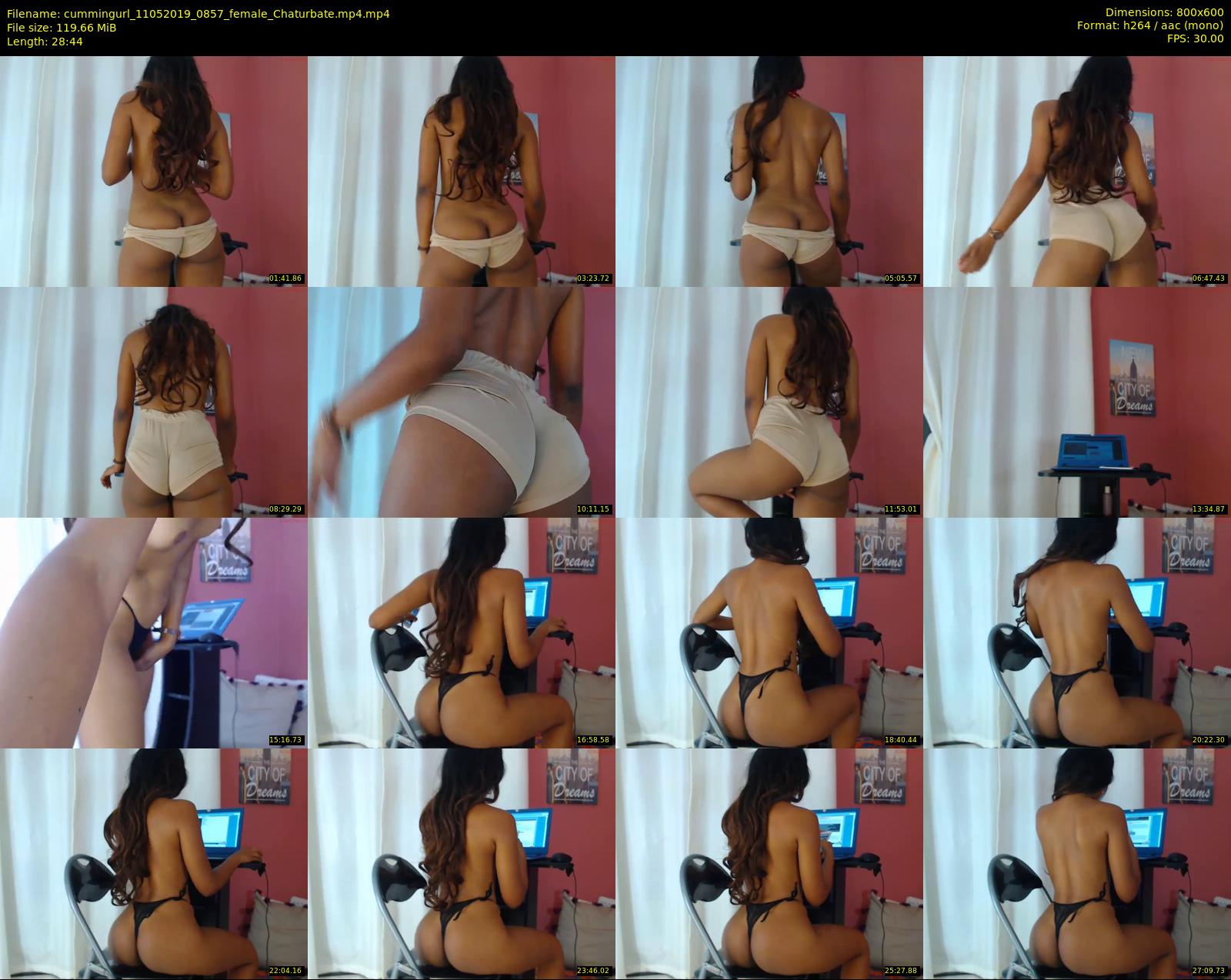 cummingurl — 29 minute Chaturbate couple cam show recording, 480p, May 11, 2019