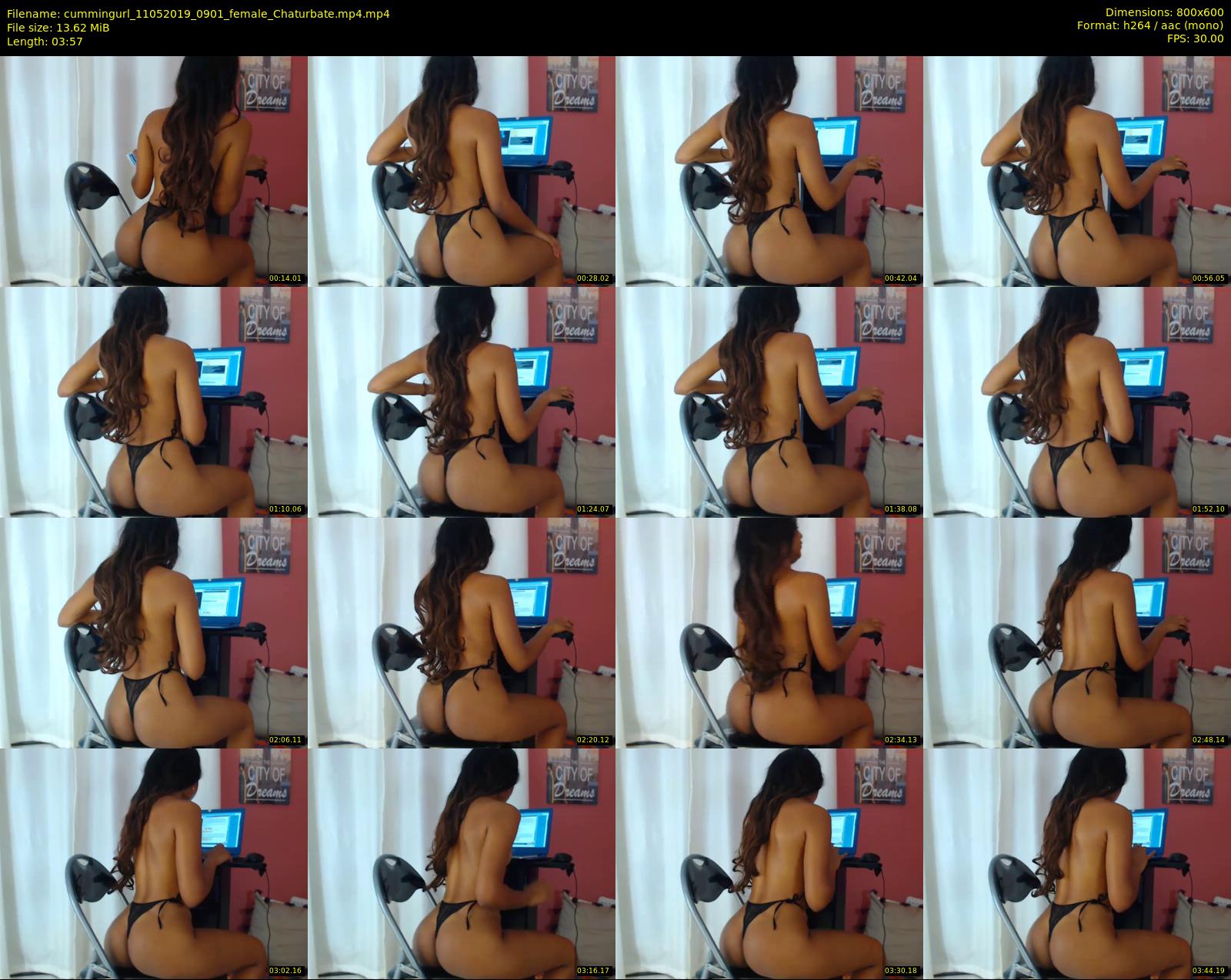 cummingurl — 4 minute Chaturbate couple cam show recording, 480p, May 11, 2019