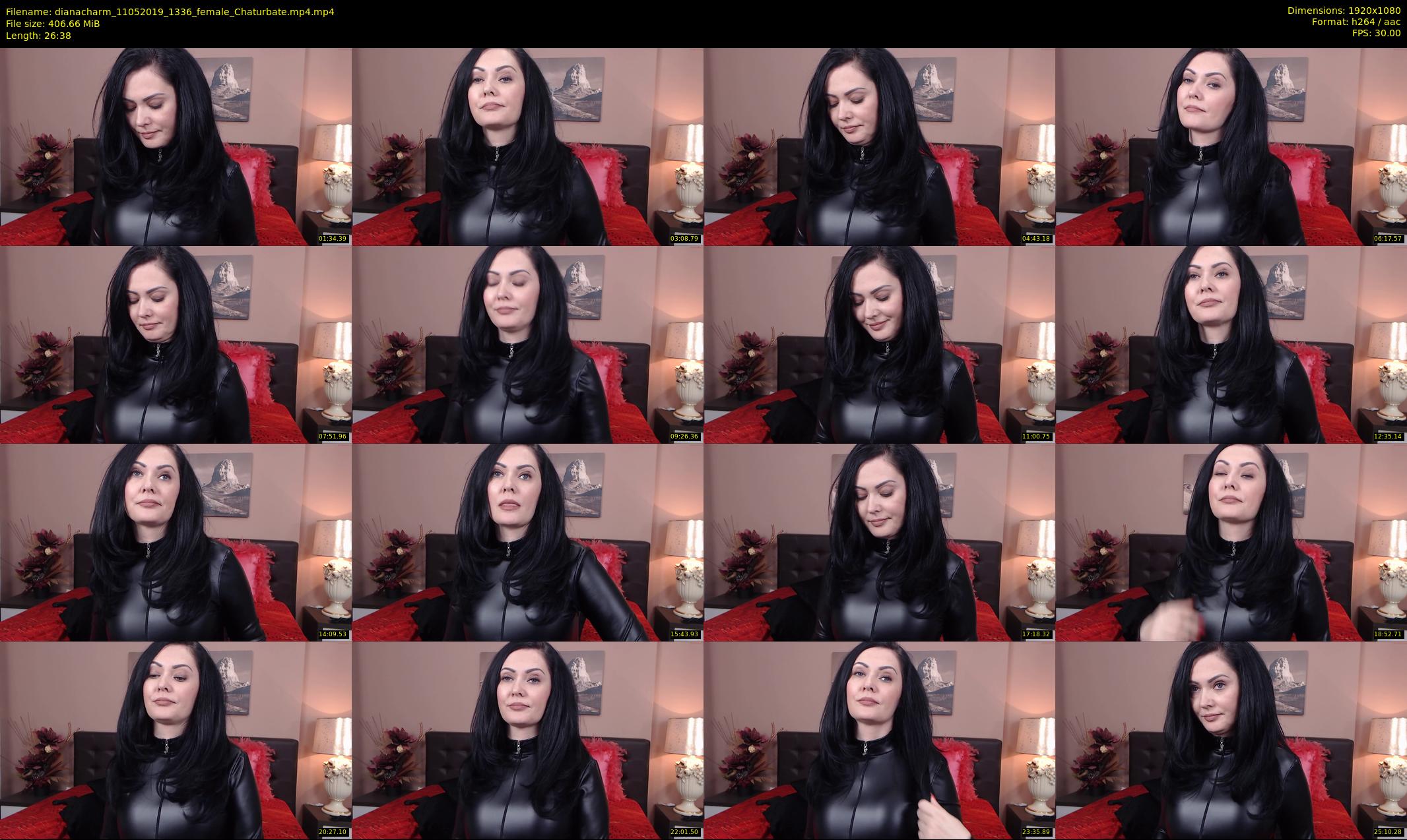 dianacharm — 27 minute Chaturbate female cam show recording, 1080p, May 11, 2019
