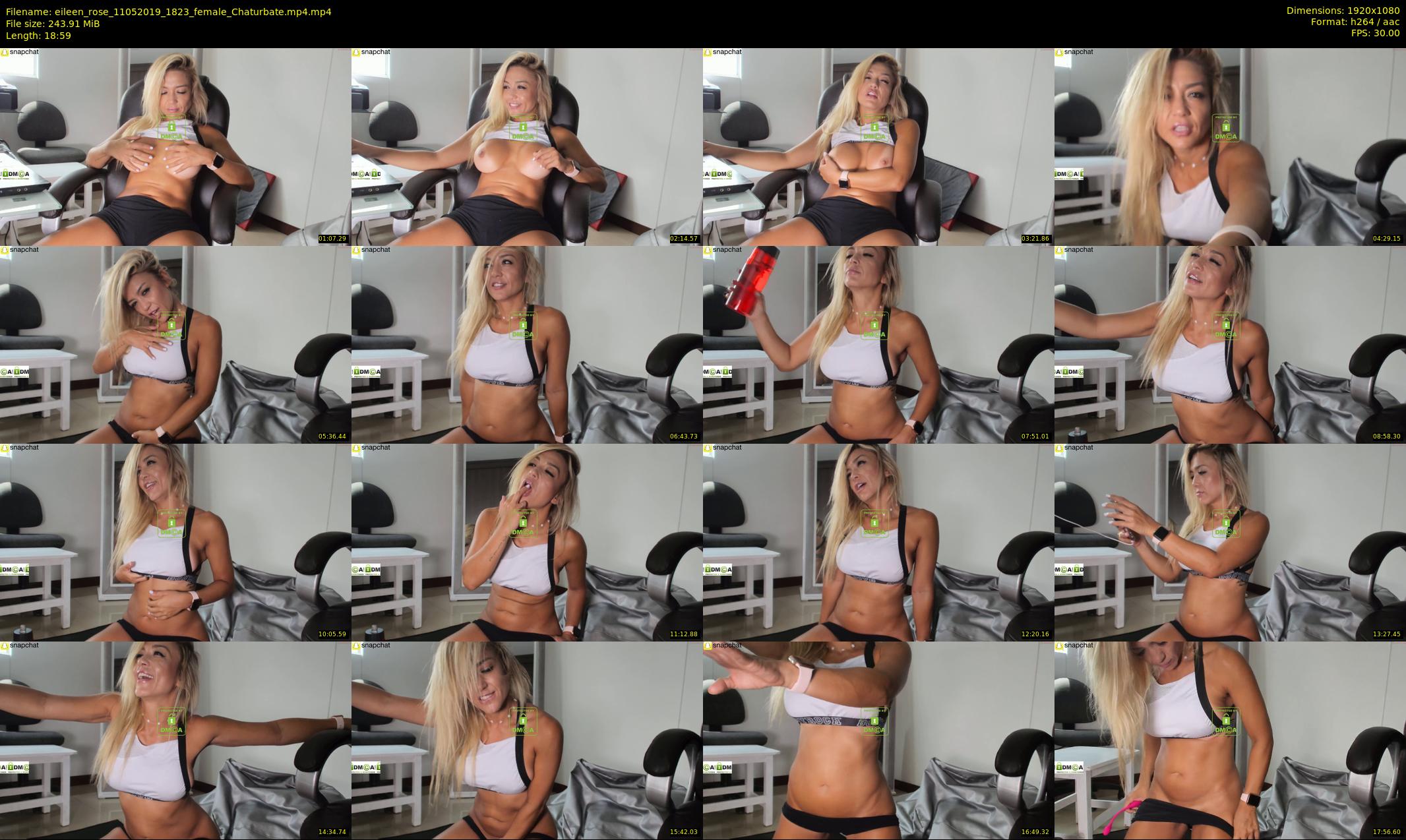 eileen_rose — 19 minute Chaturbate female cam show recording, 1080p, May 11, 2019