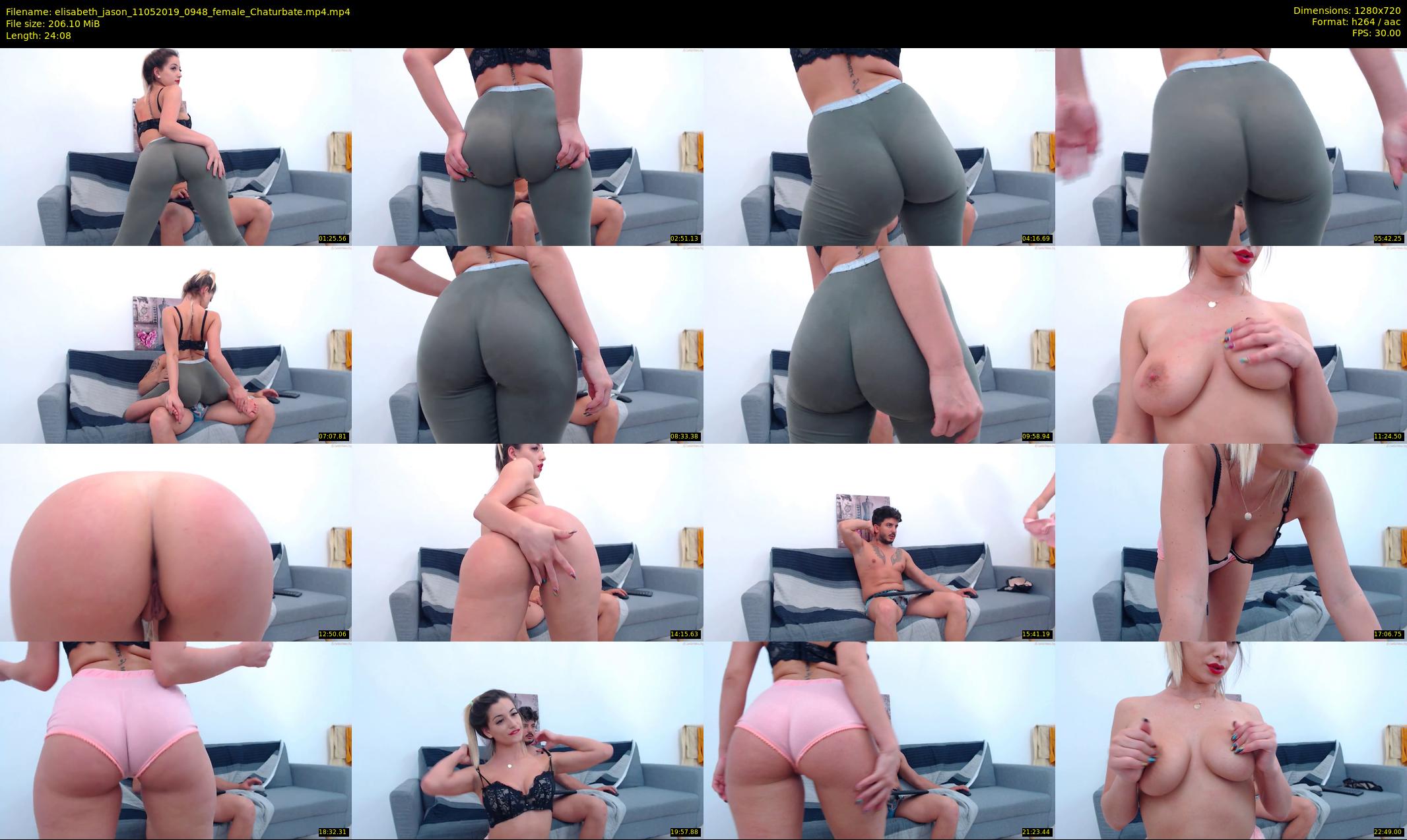 elisabeth_jason — 25 minute Chaturbate couple cam show recording, 720p, May 11, 2019