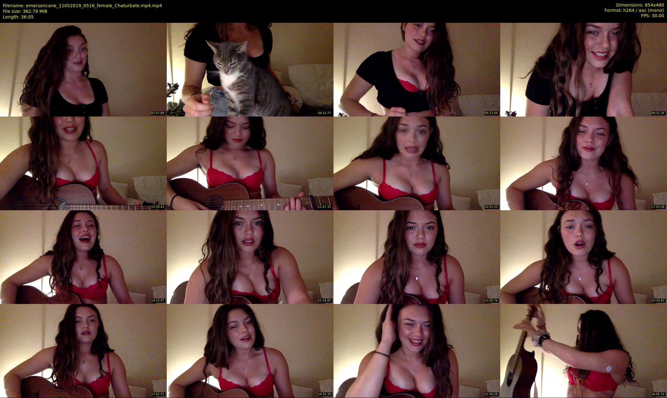 emersoncane — 37 minute Chaturbate female cam show recording, 480p, May 11, 2019