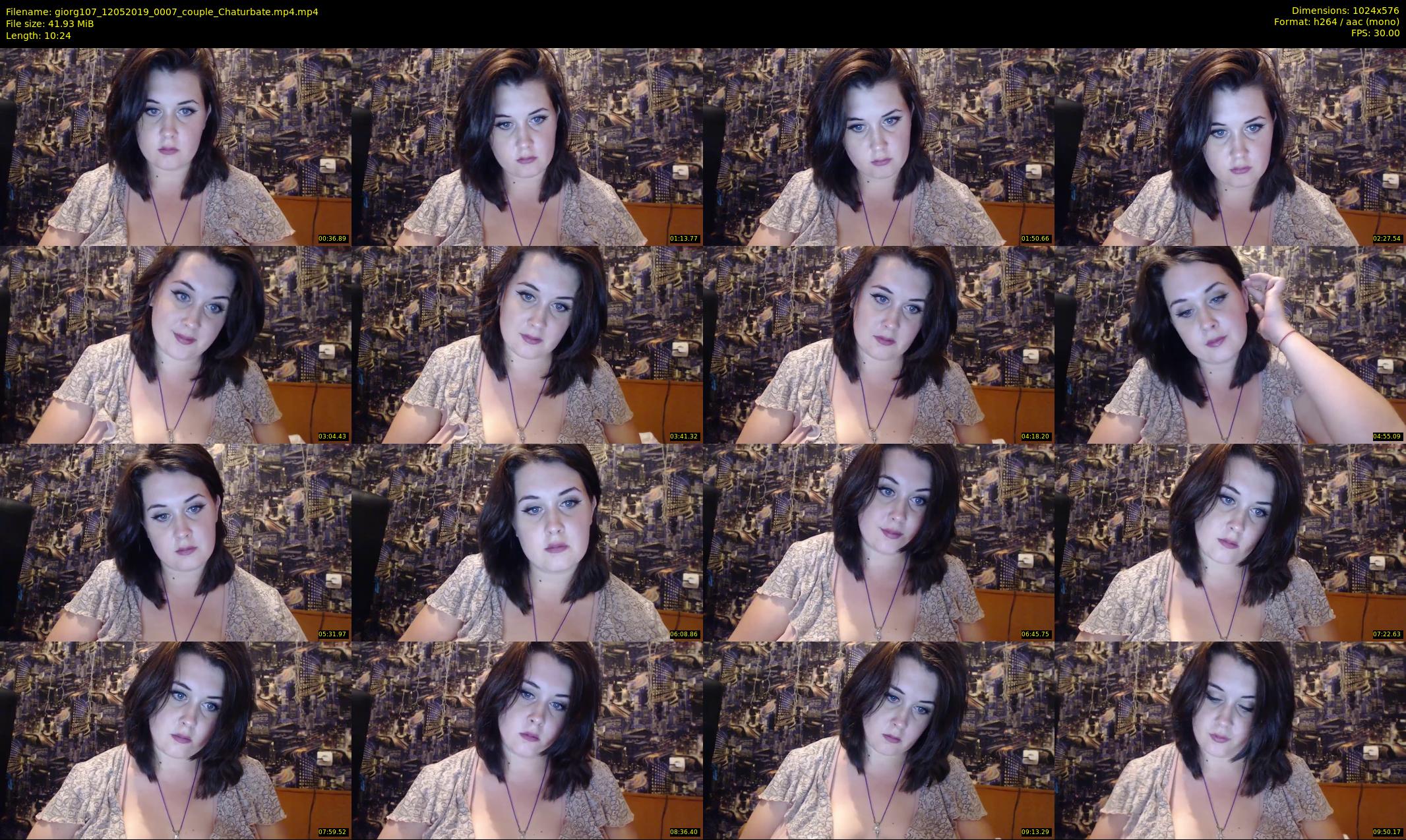 giorg107 — 11 minute Chaturbate couple cam show recording, 480p, May 12, 2019