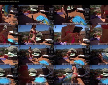 hannahjames710 — 15 minute Chaturbate female cam show recording, 4K, May 11, 2019