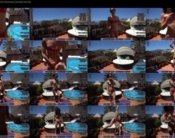 hannahjames710 — 15 minute Chaturbate female cam show recording, 4K, May 11, 2019