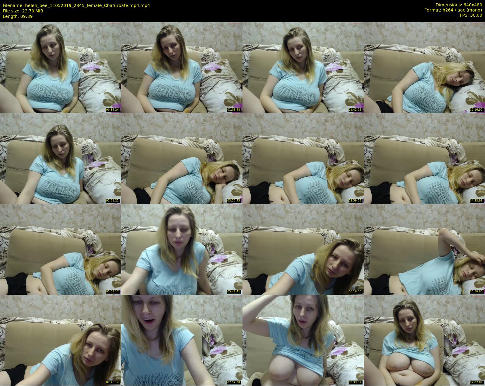 helen_bee — 10 minute Chaturbate female cam show recording, 480p, May 11, 2019