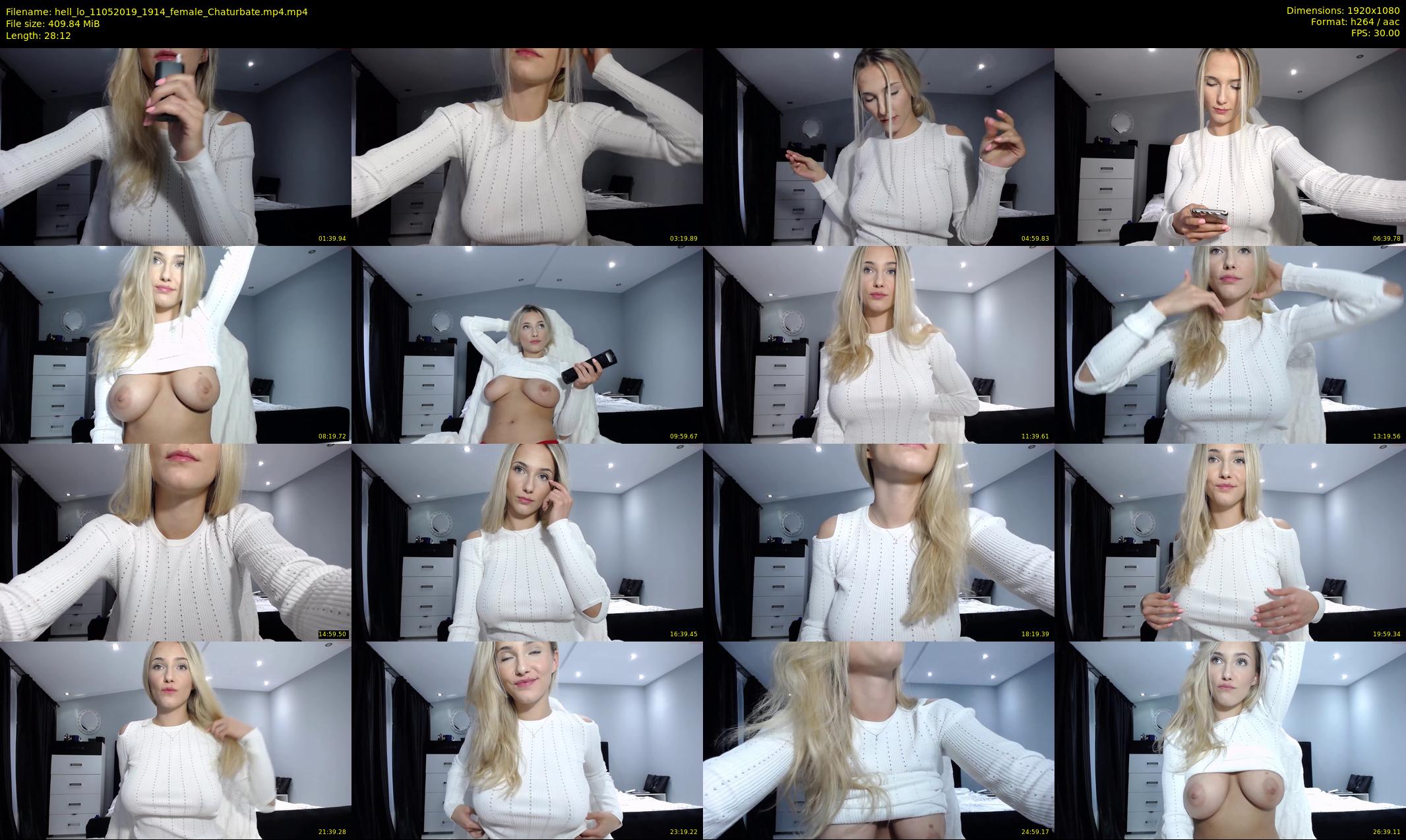 hell_lo — 29 minute Chaturbate female cam show recording, 1080p, May 11, 2019