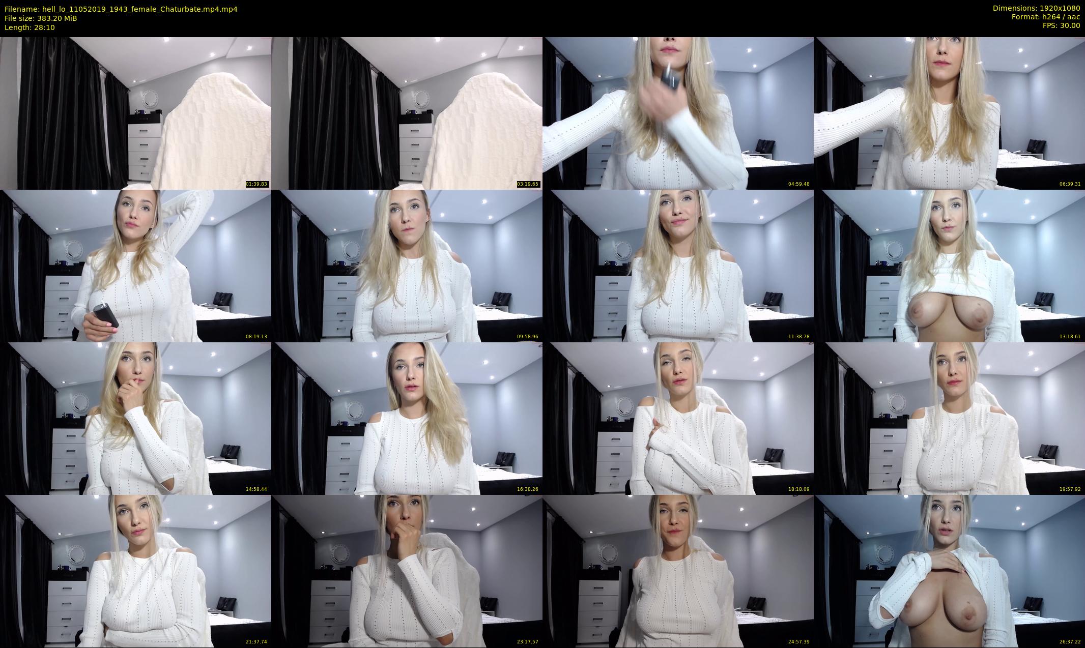 hell_lo — 29 minute Chaturbate female cam show recording, 1080p, May 11, 2019