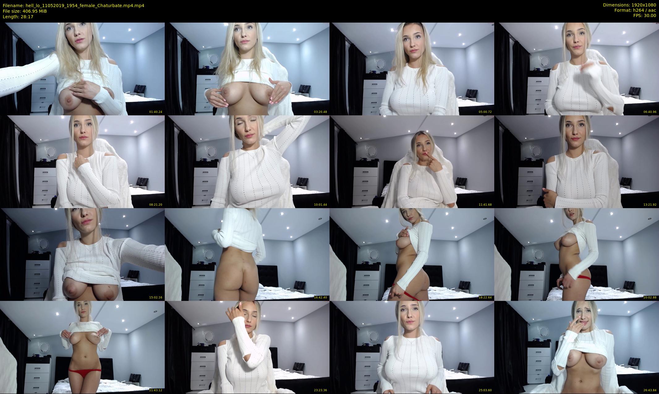 hell_lo — 29 minute Chaturbate female cam show recording, 1080p, May 11, 2019