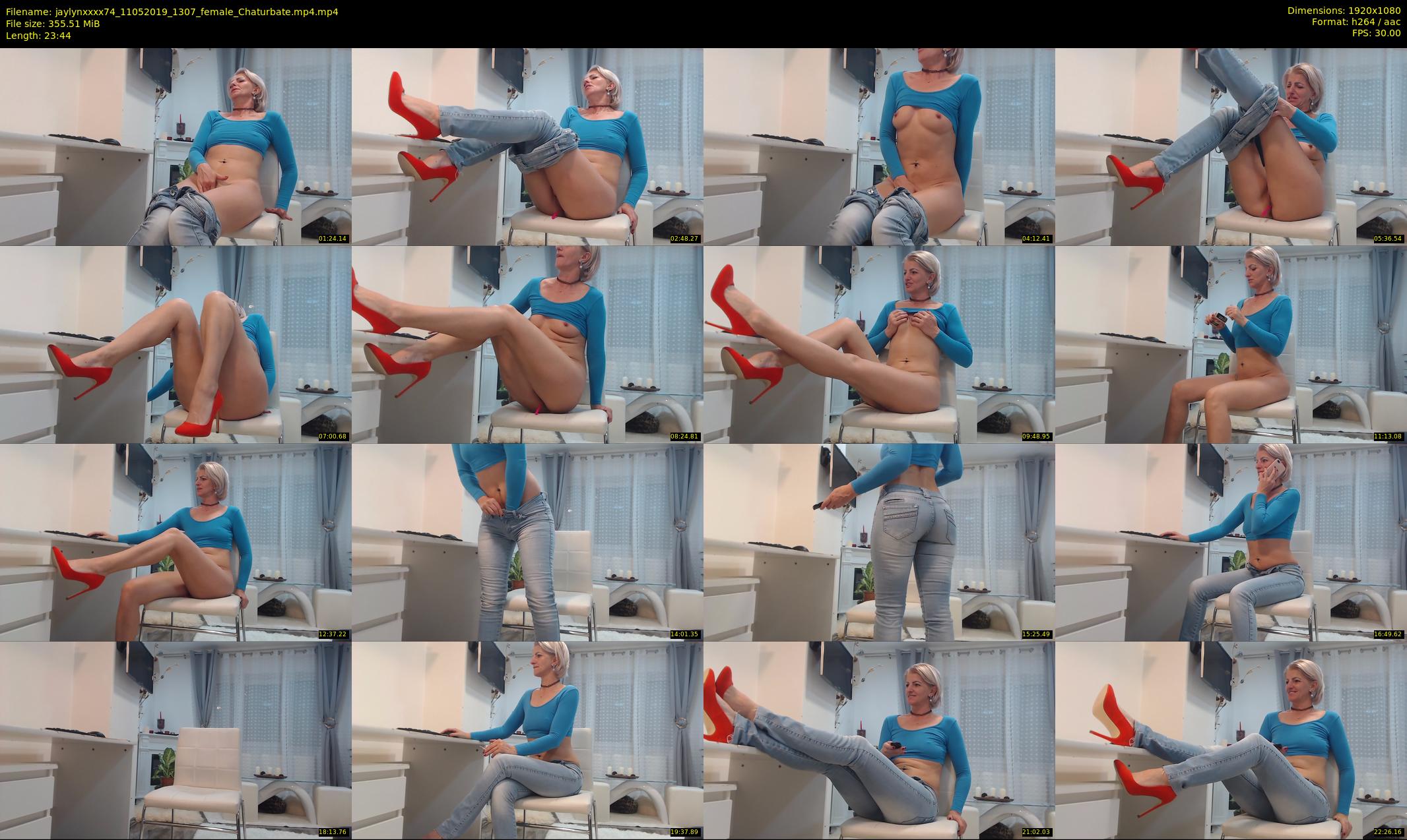 jaylynxxxx74 — 24 minute Chaturbate female cam show recording, 1080p, May 11, 2019