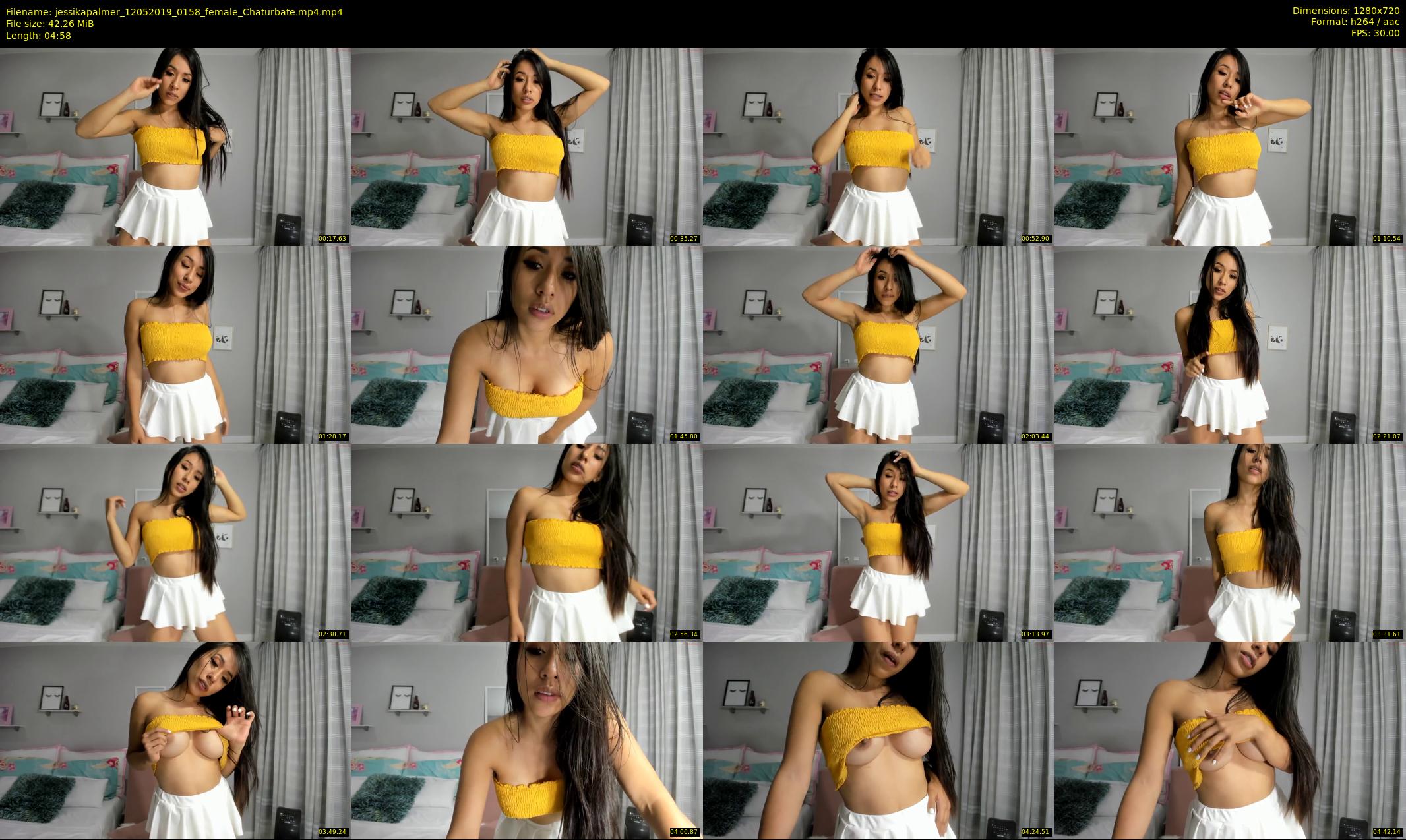 jessikapalmer — 5 minute Chaturbate female cam show recording, 720p, May 12, 2019