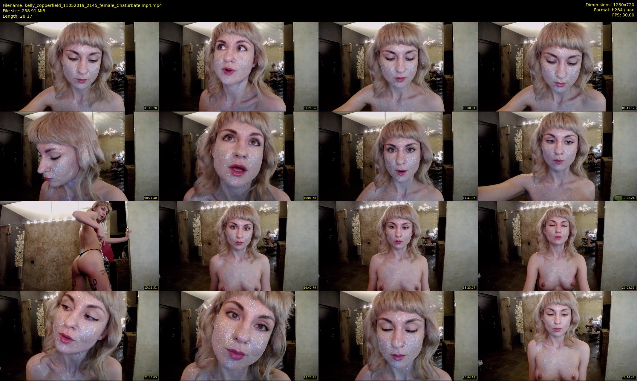 kelly_copperfield — 29 minute Chaturbate female cam show recording, 720p, May 11, 2019