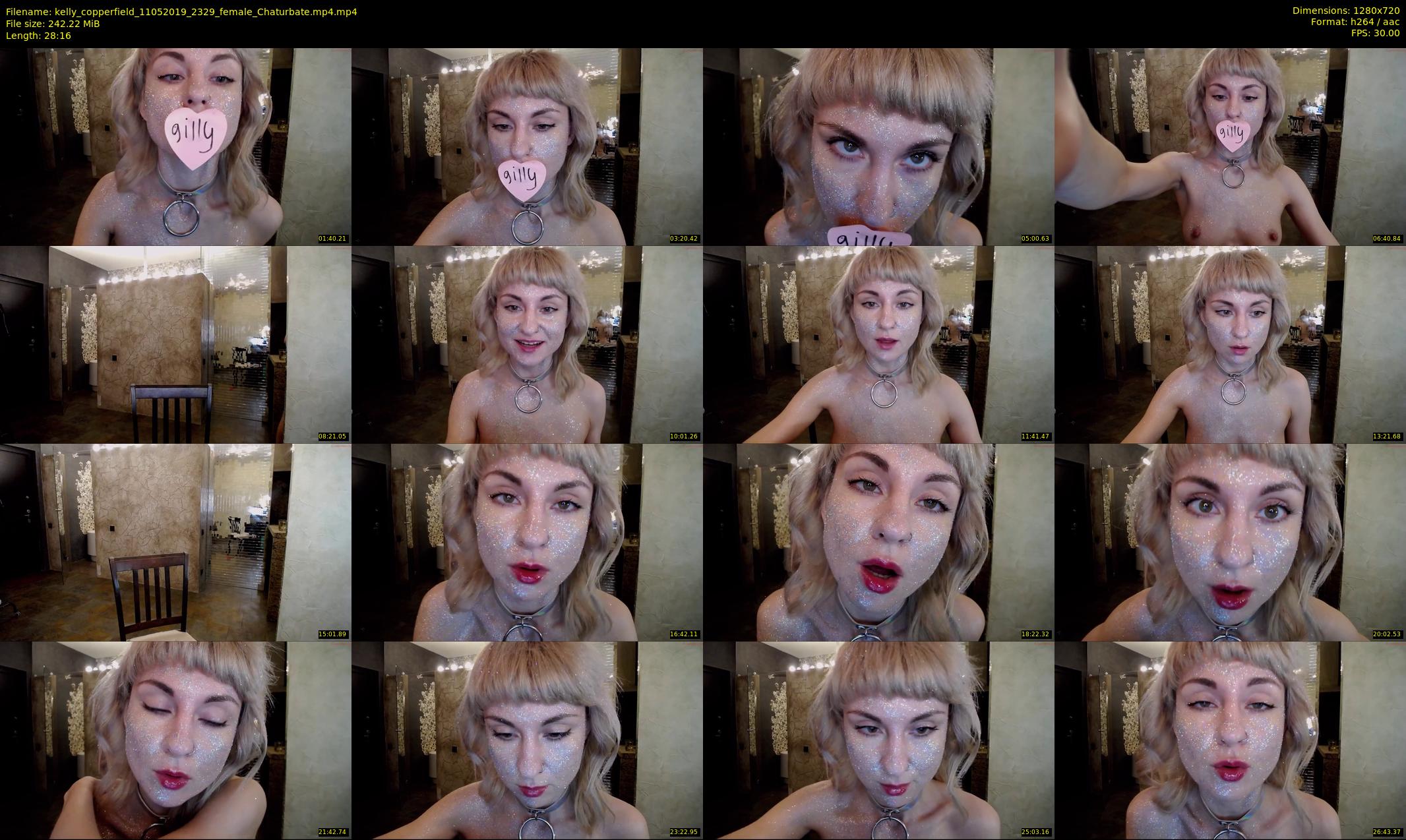 kelly_copperfield — 29 minute Chaturbate female cam show recording, 720p, May 11, 2019