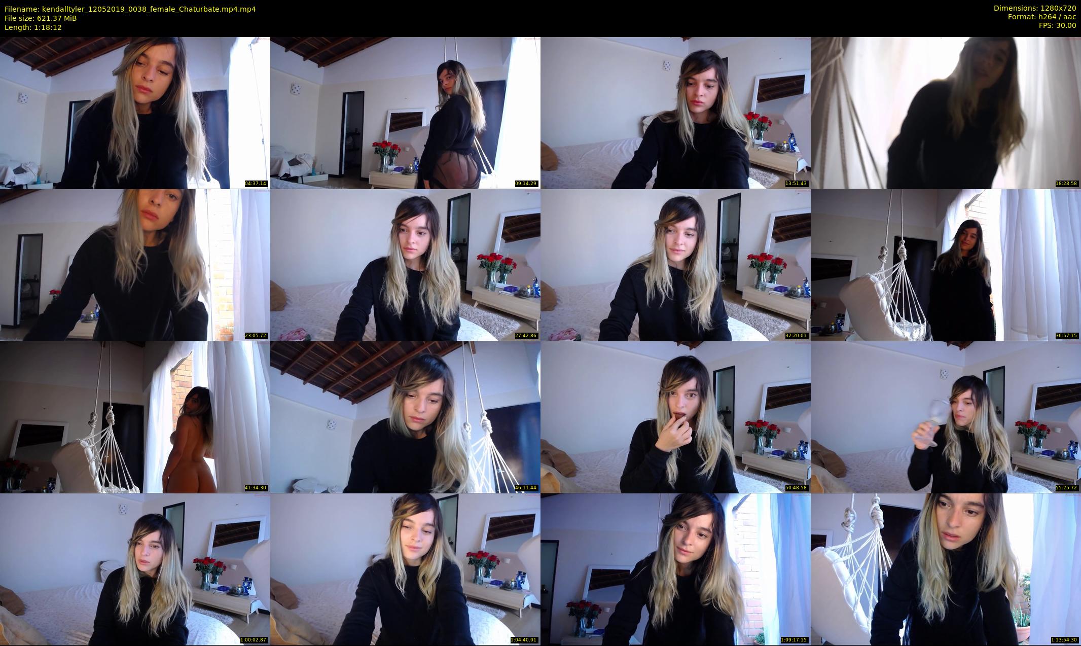 kendalltyler — 79 minute Chaturbate female cam show recording, 720p, May 12, 2019