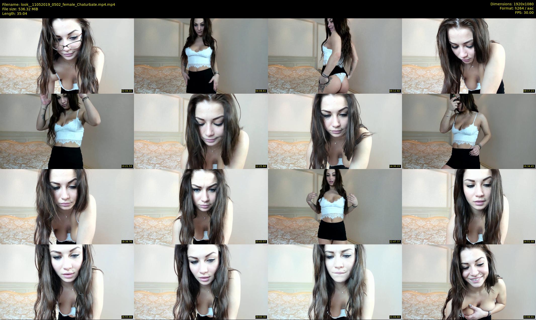 look_ — 36 minute Chaturbate female cam show recording, 1080p, May 11, 2019