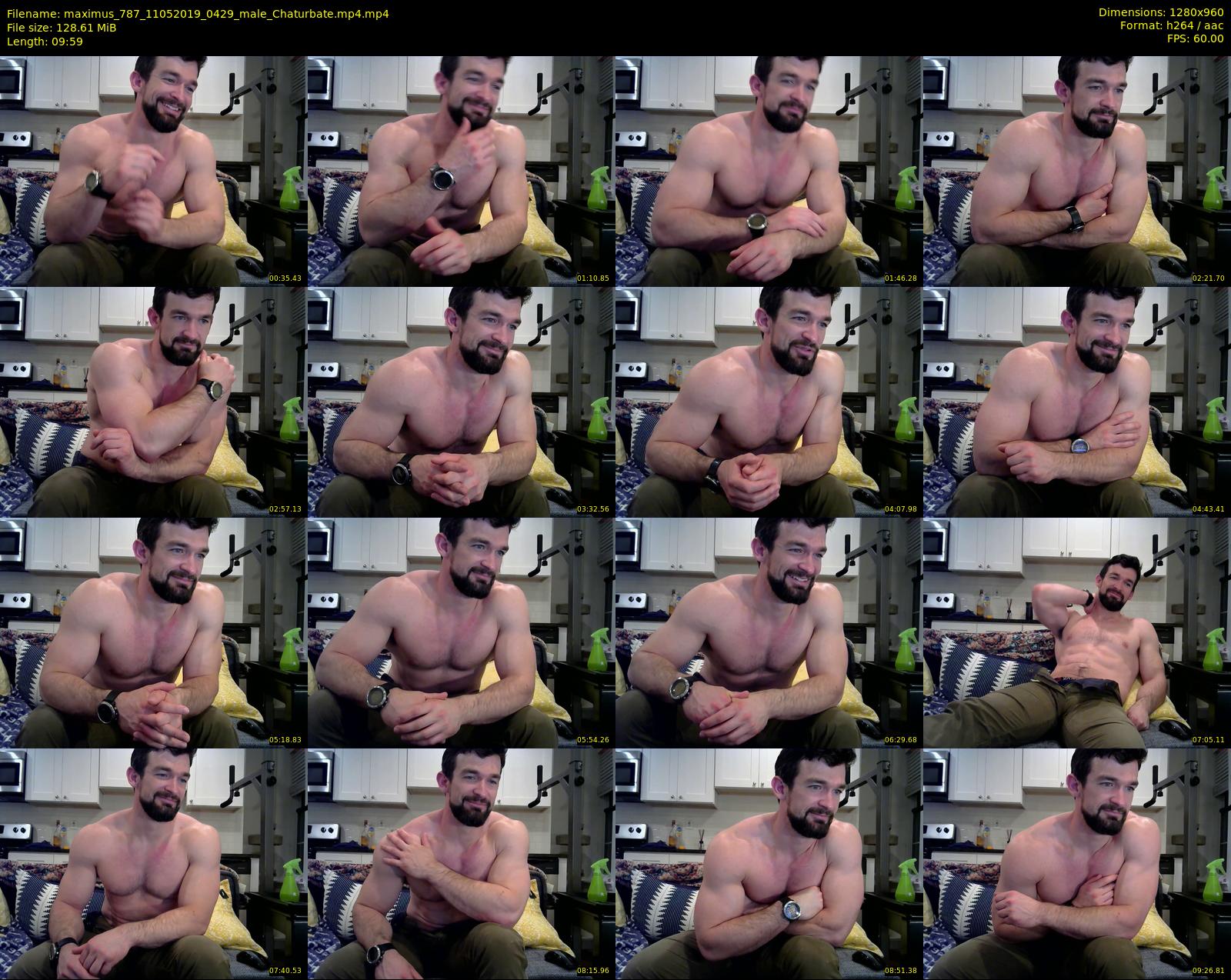 maximus_787 — 10 minute Chaturbate male cam show recording, 720p, May 11, 2019