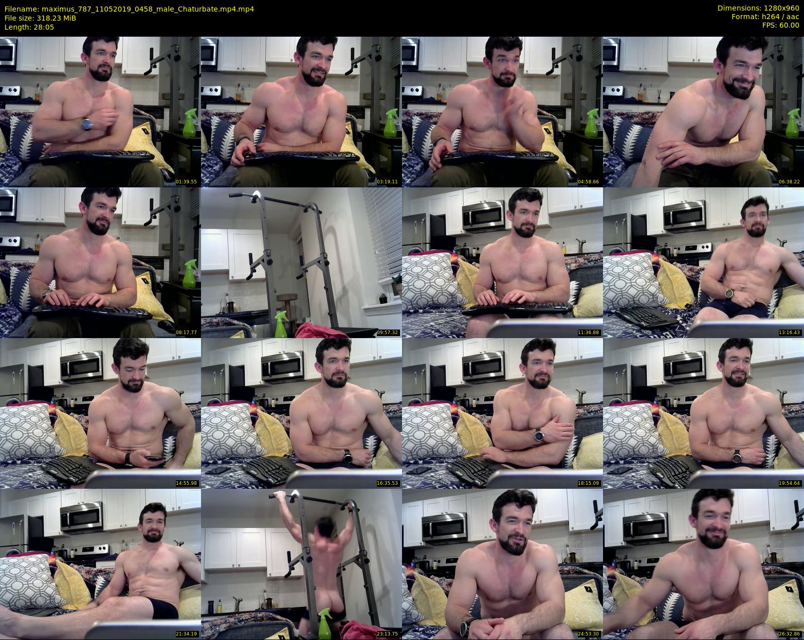 maximus_787 — 29 minute Chaturbate male cam show recording, 720p, May 11, 2019