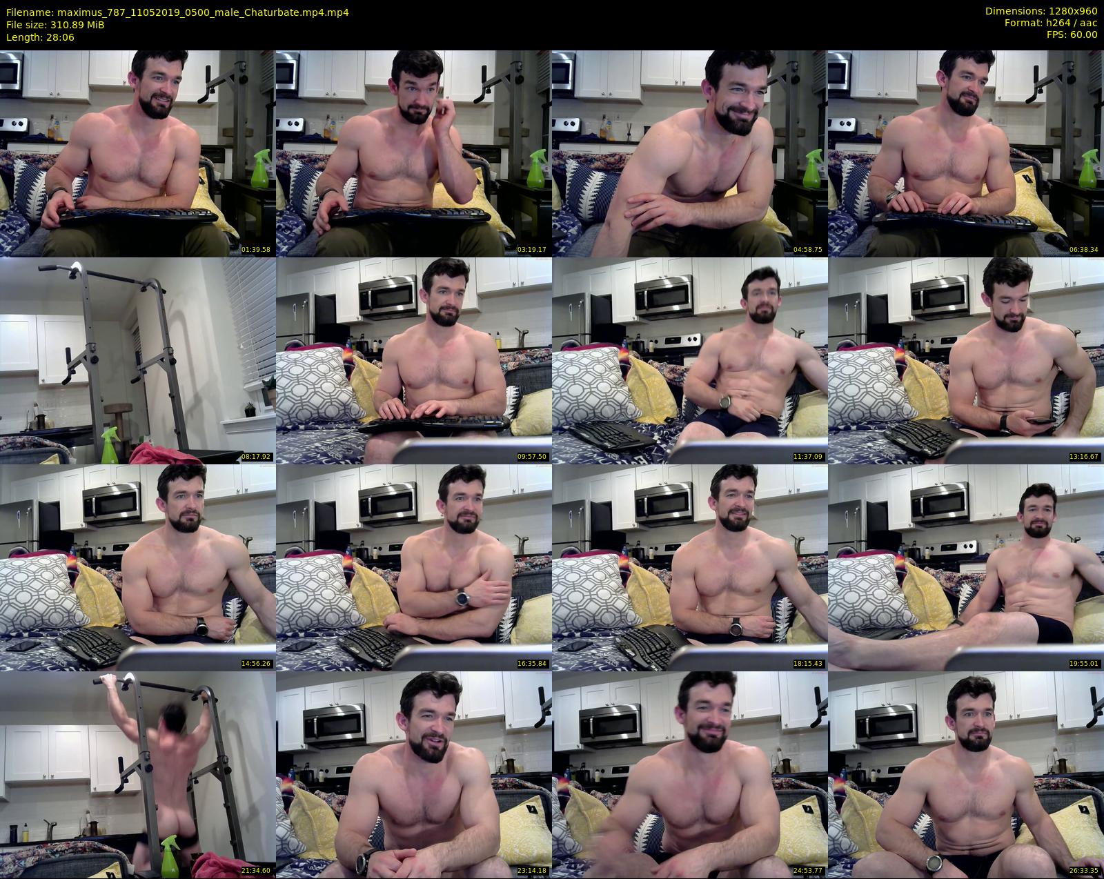 maximus_787 — 29 minute Chaturbate male cam show recording, 720p, May 11, 2019