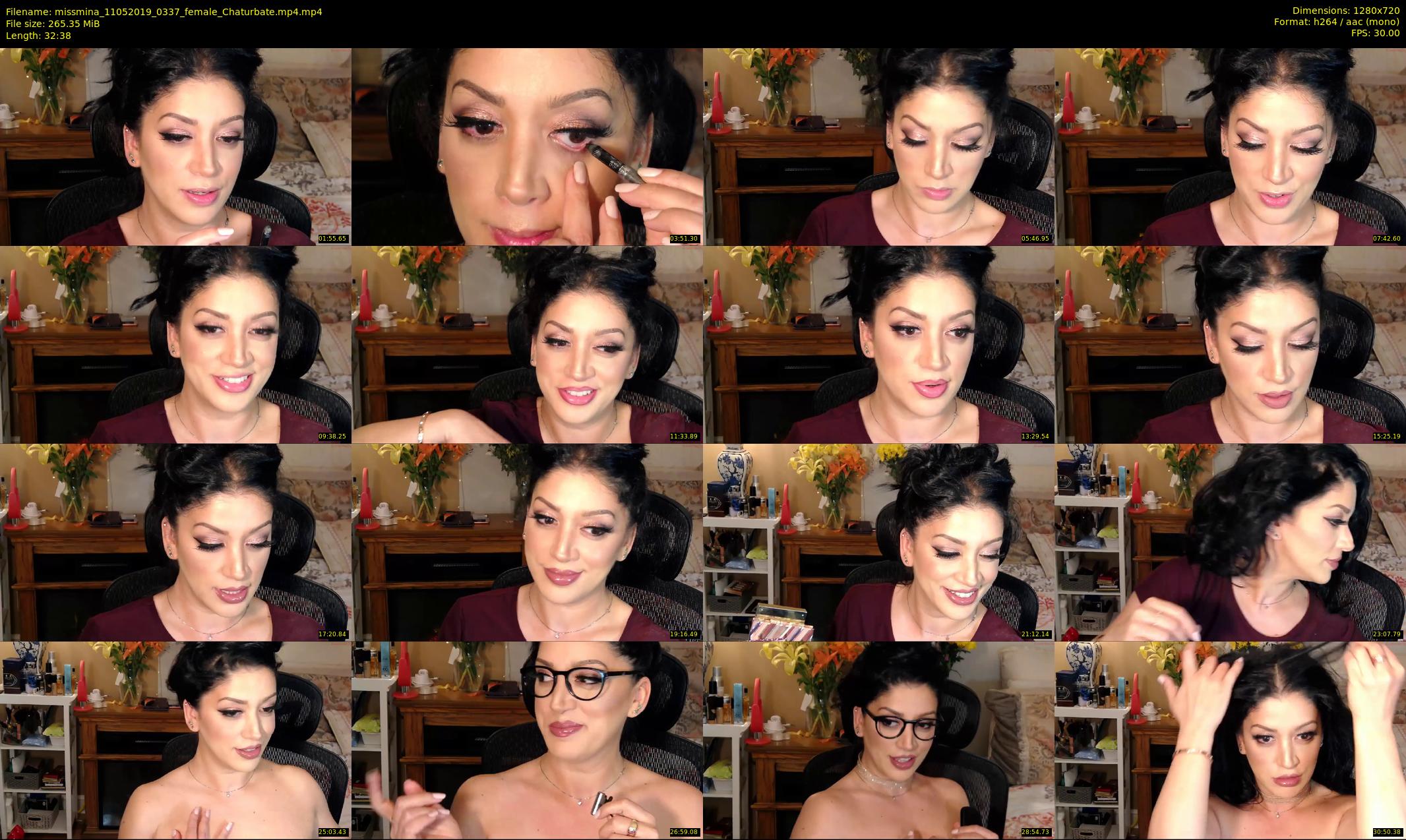missmina — 33 minute Chaturbate female cam show recording, 720p, May 11, 2019