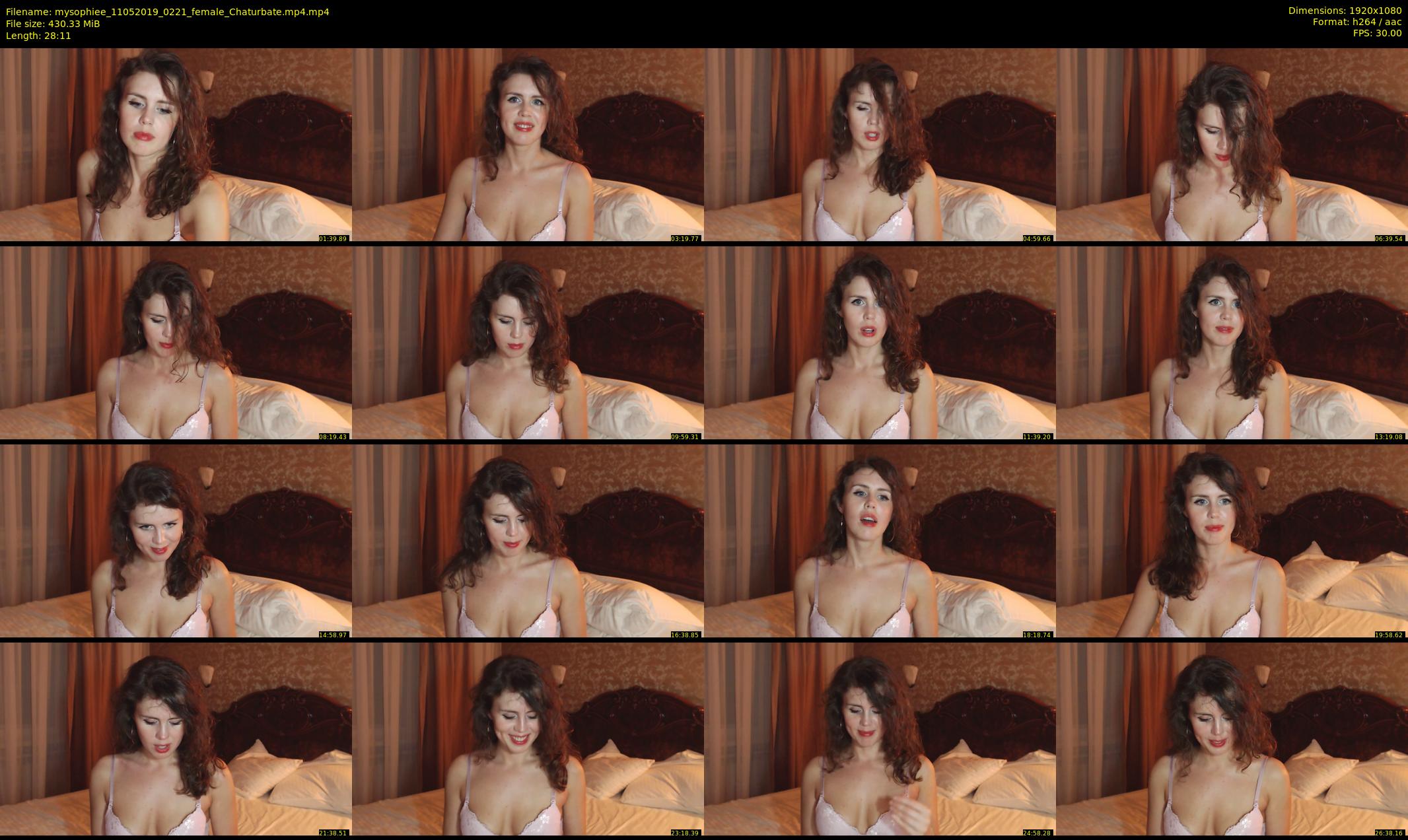 mysophiee — 29 minute Chaturbate female cam show recording, 1080p, May 11, 2019