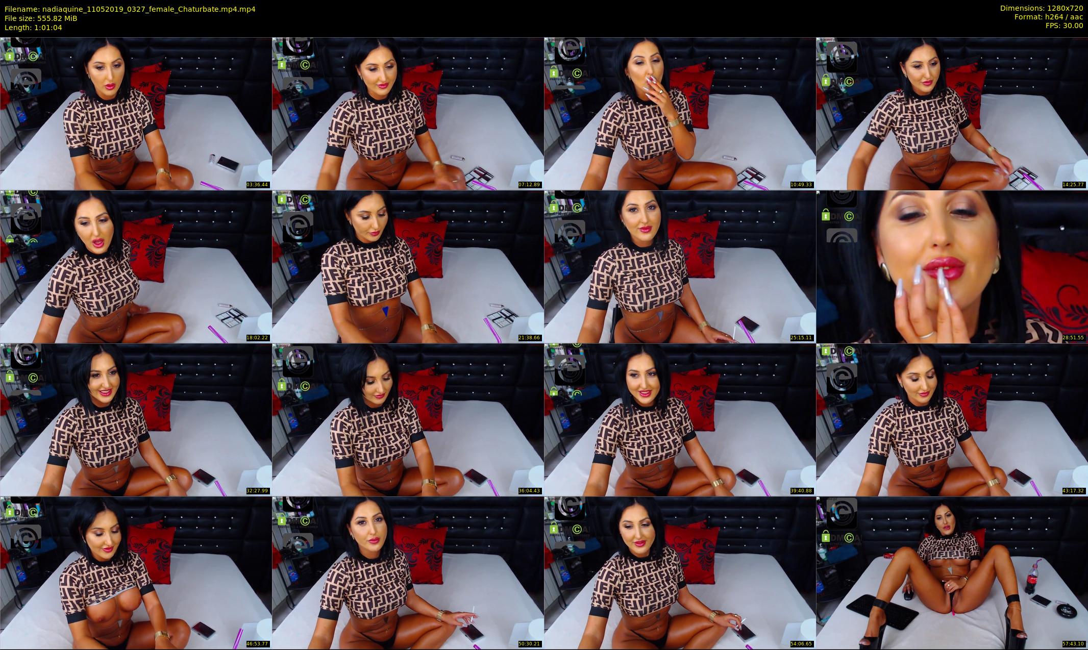 nadiaquine — 62 minute Chaturbate female cam show recording, 720p, May 11, 2019