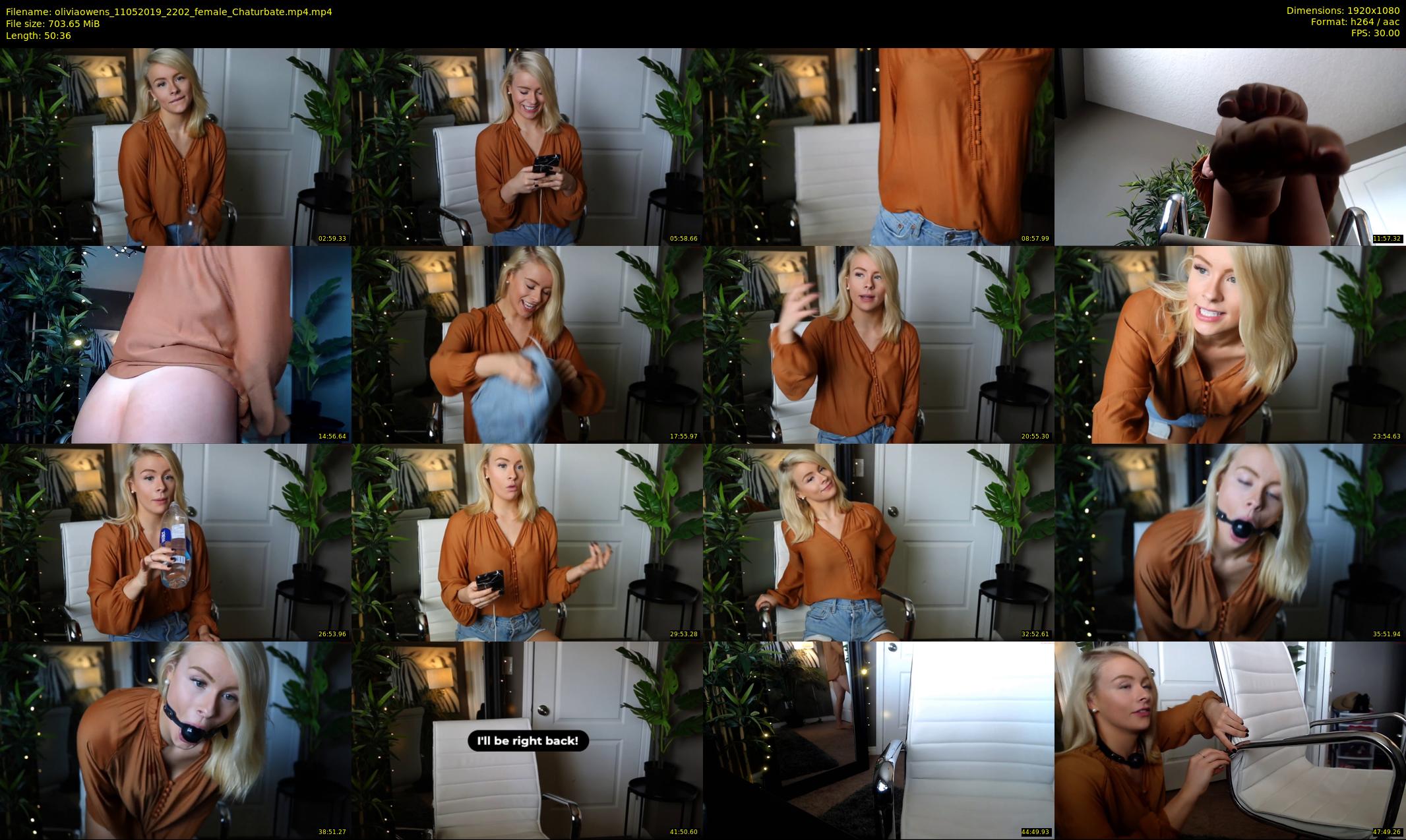 oliviaowens — 51 minute Chaturbate female cam show recording, 1080p, May 11, 2019