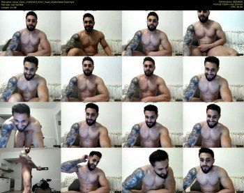 omar_xoxo — 22 minute Chaturbate male cam show recording, 480p, May 11, 2019