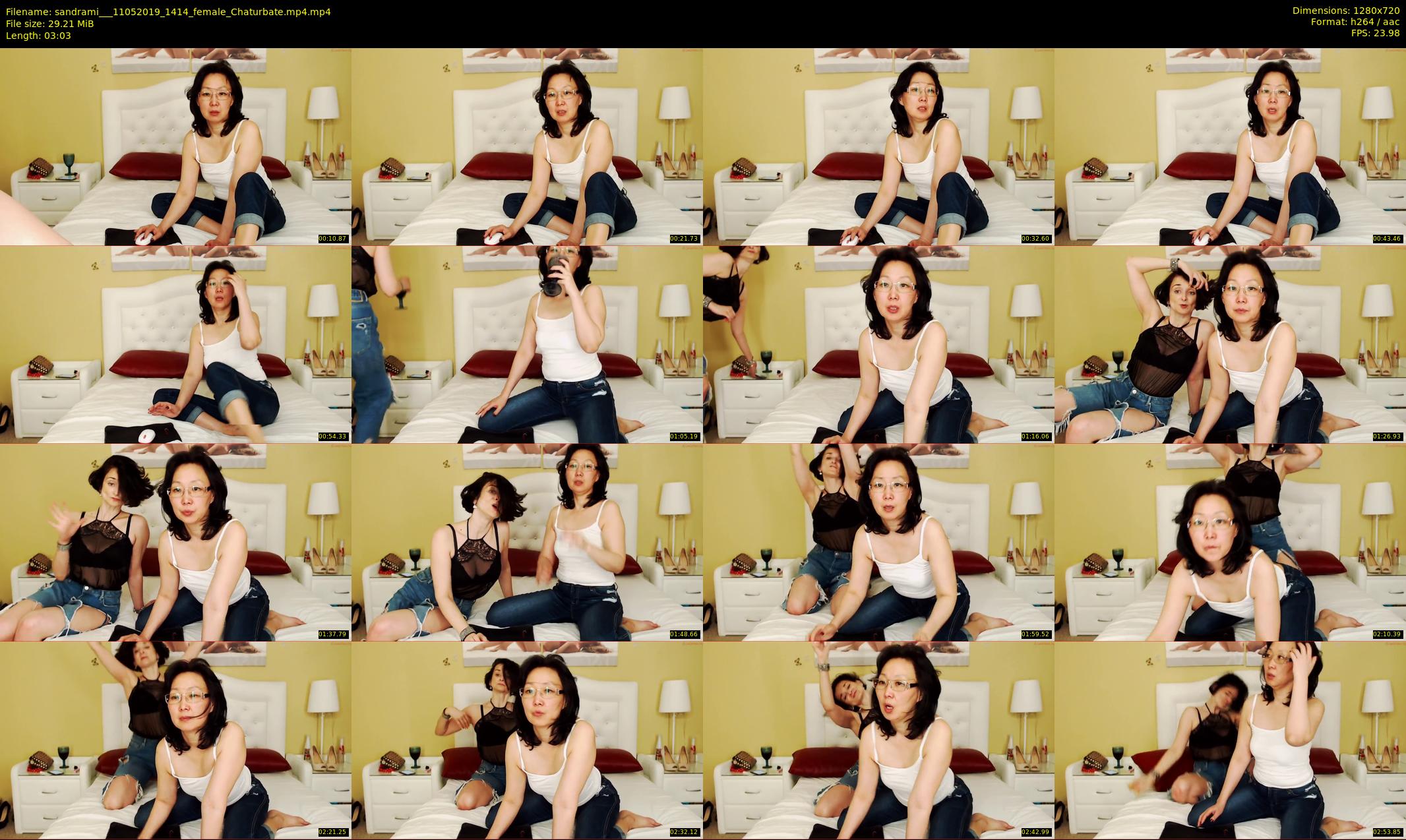 sandrami__ — 4 minute Chaturbate female cam show recording, 720p, May 11, 2019