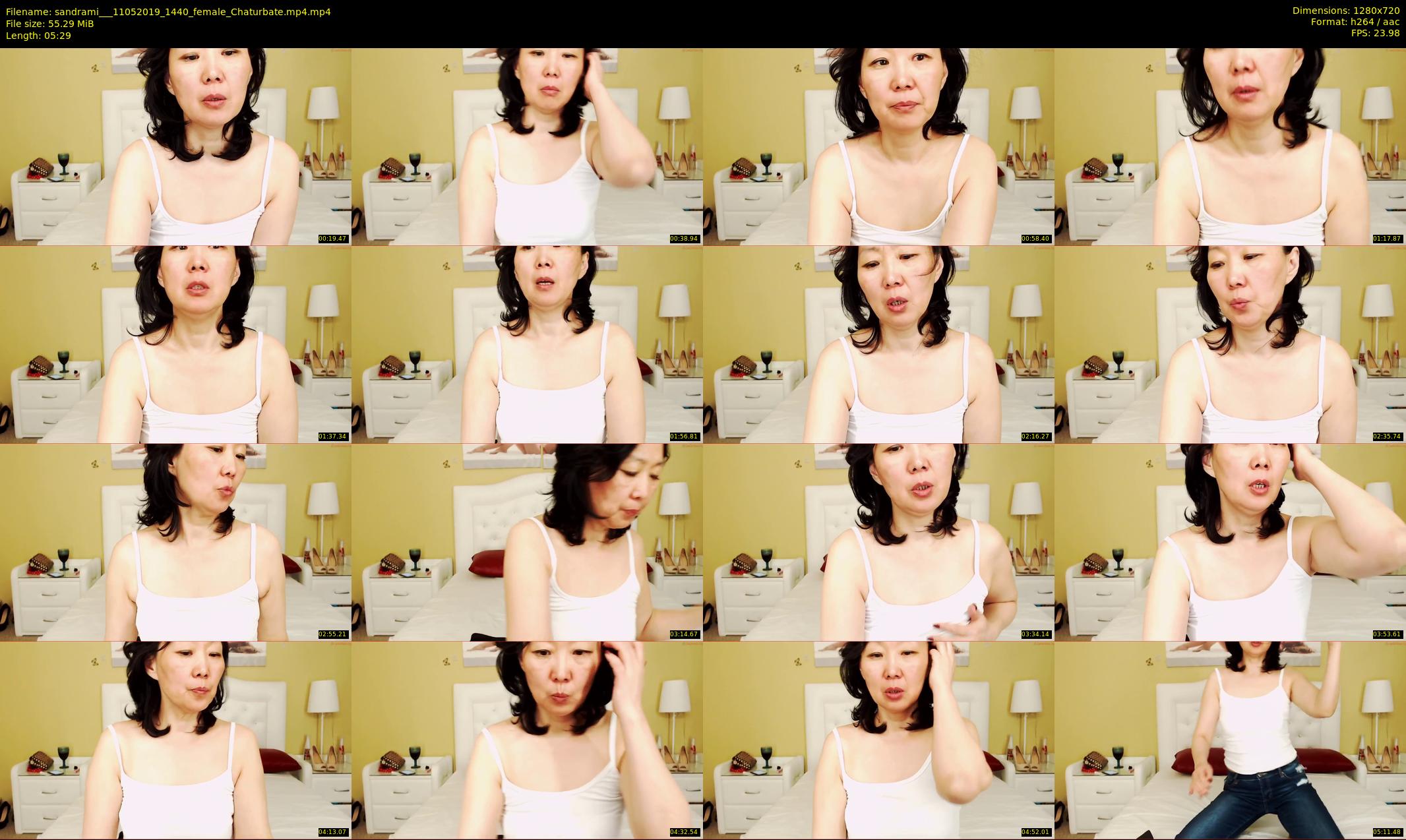 sandrami__ — 6 minute Chaturbate female cam show recording, 720p, May 11, 2019