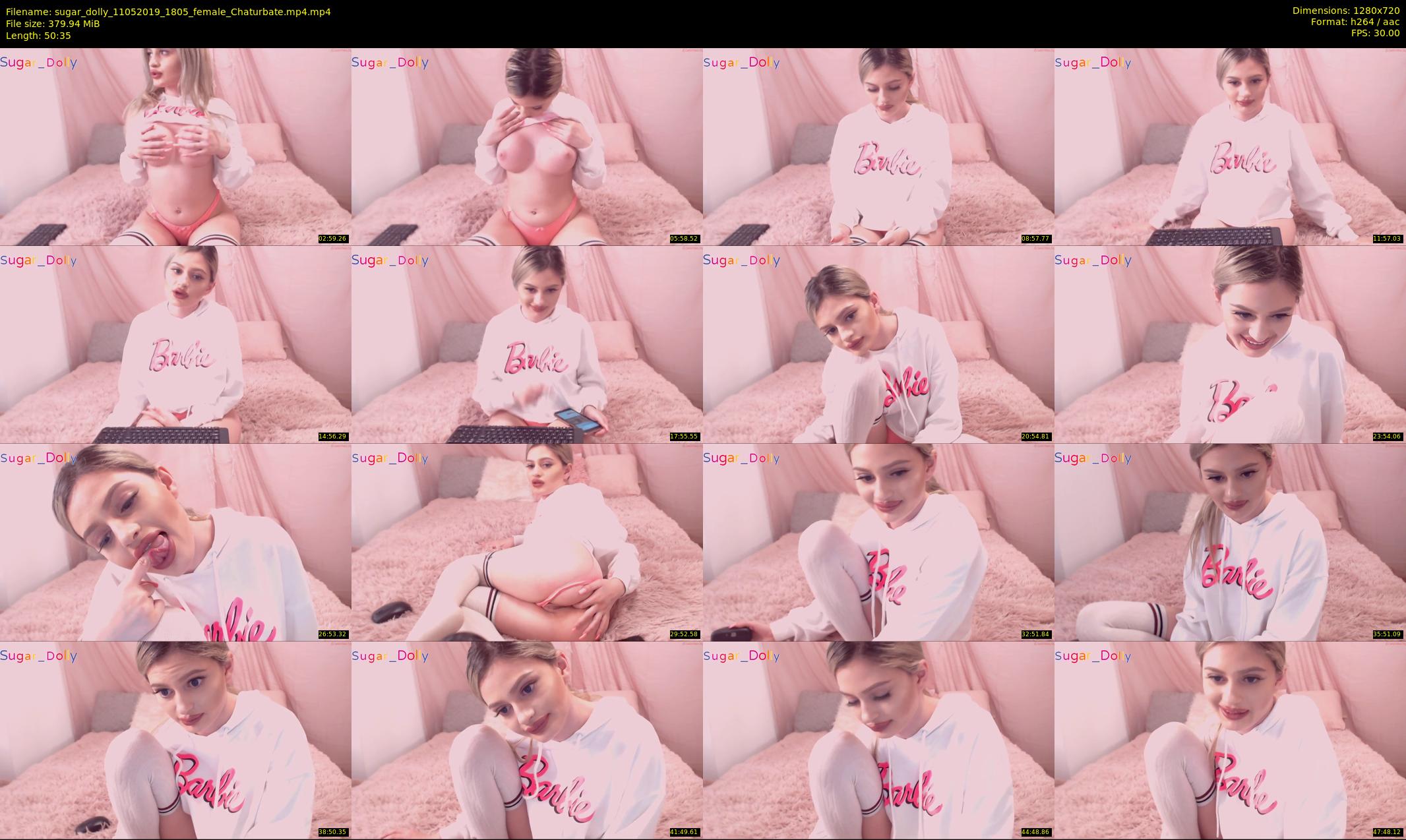 sugar_dolly — 51 minute Chaturbate female cam show recording, 720p, May 11, 2019