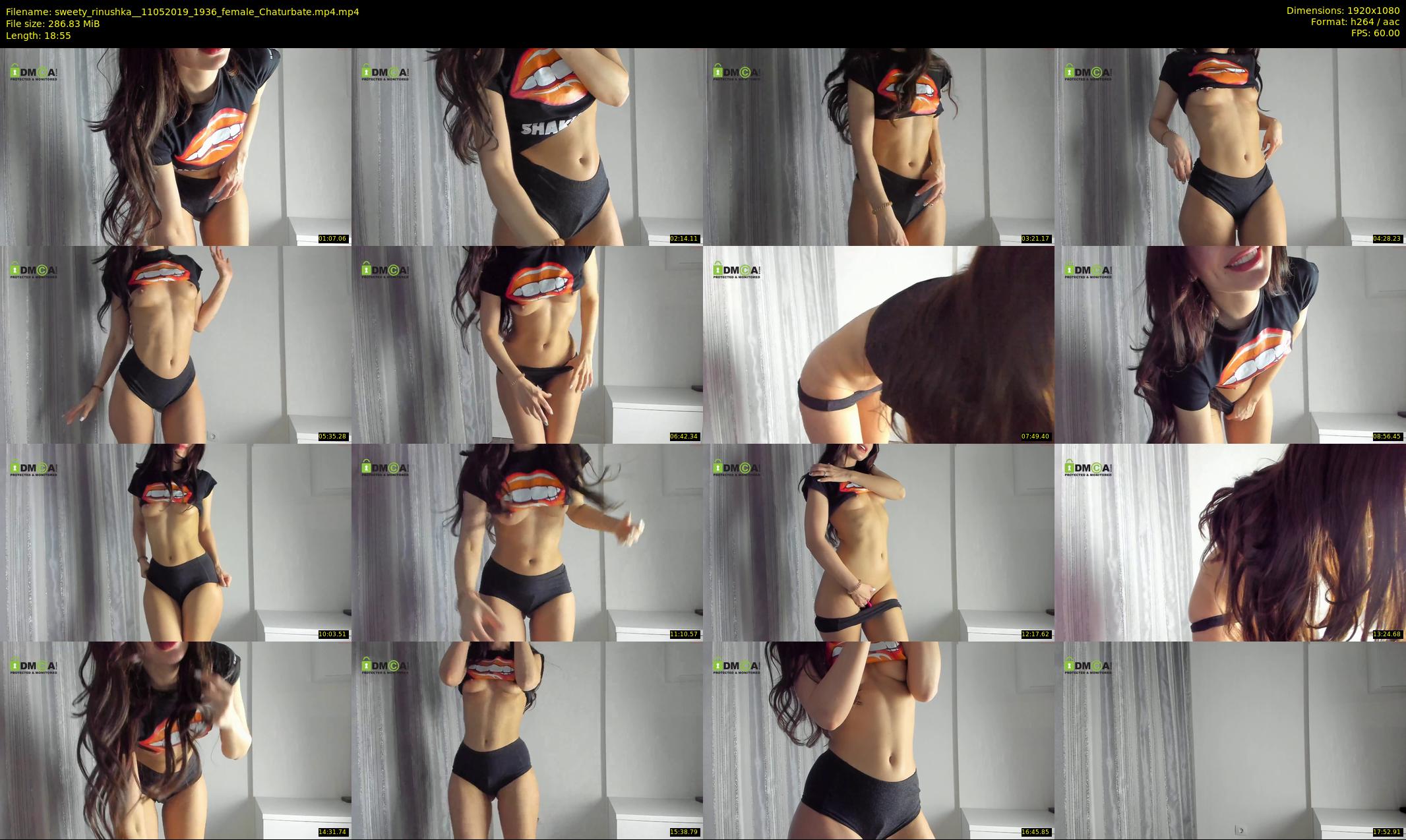 sweety_rinushka_ — 19 minute Chaturbate female cam show recording, 1080p, May 11, 2019