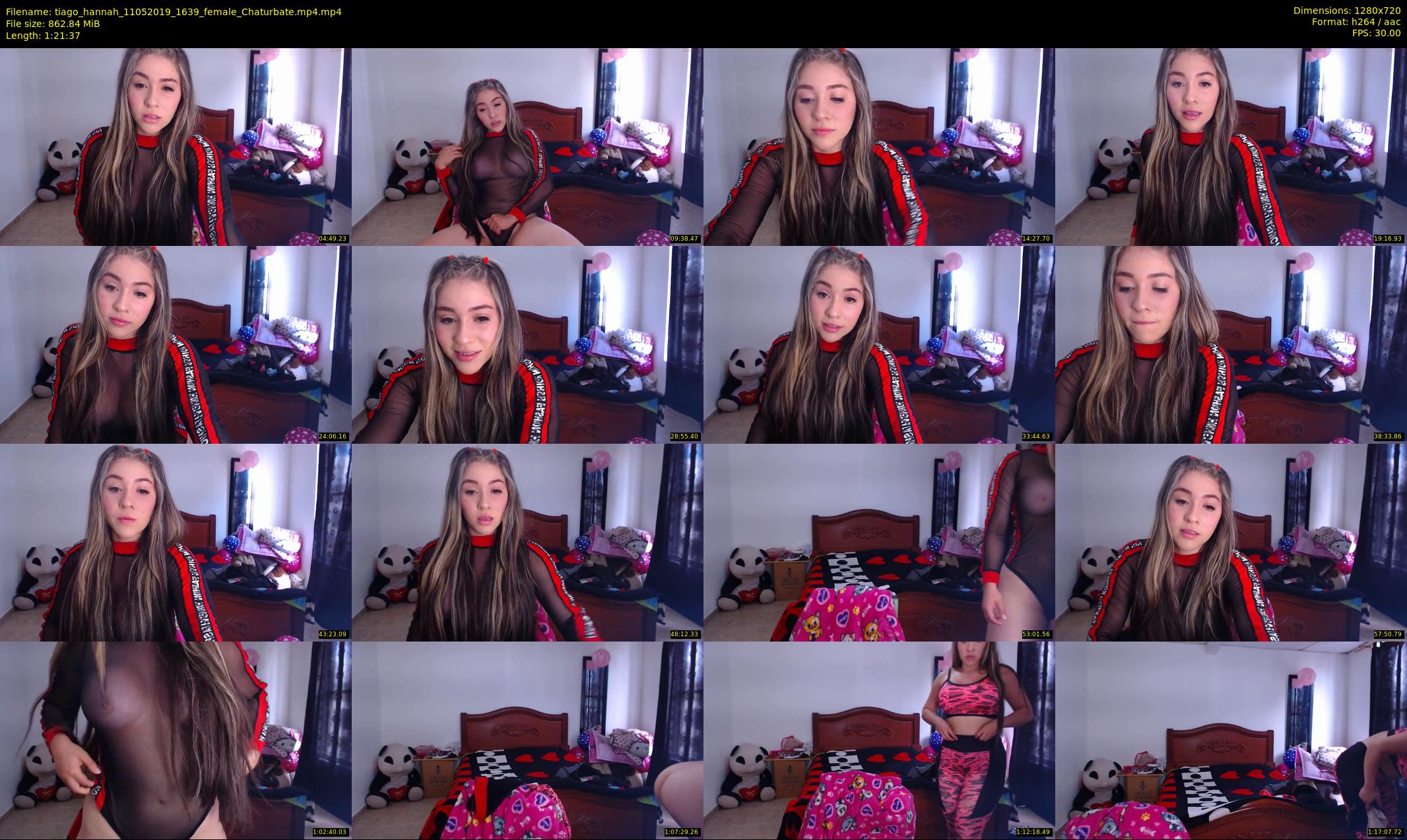 tiago_hannah — 82 minute Chaturbate couple cam show recording, 720p, May 11, 2019