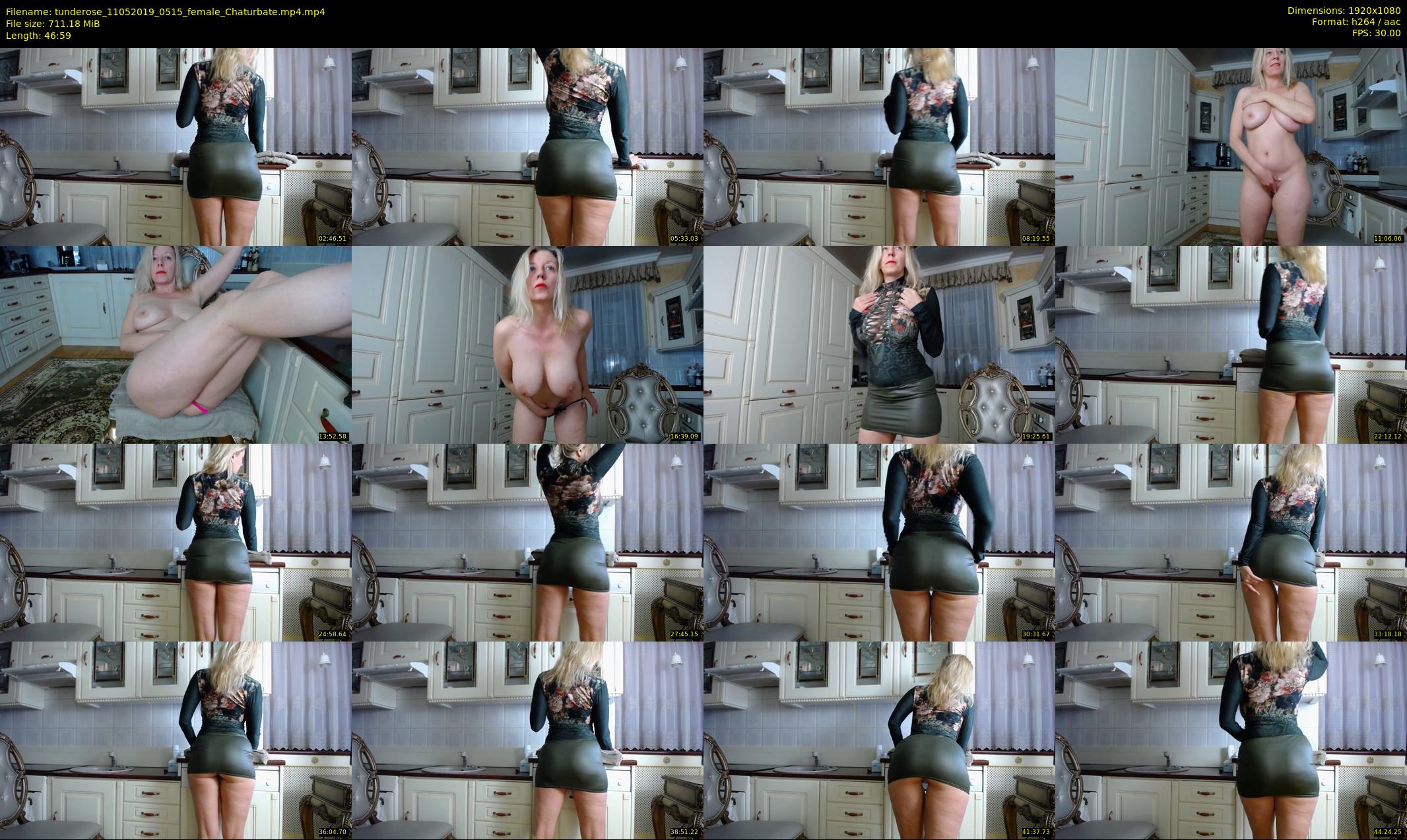 tunderose — 47 minute Chaturbate female cam show recording, 1080p, May 11, 2019
