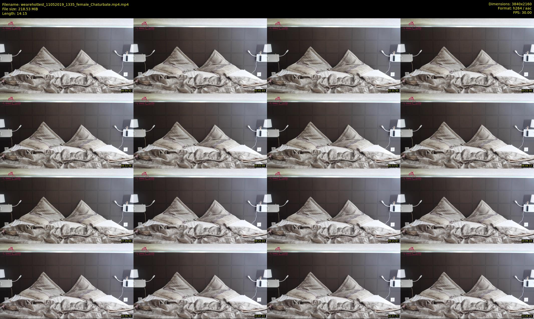 wearehottest — 15 minute Chaturbate couple cam show recording, 4K, May 11, 2019
