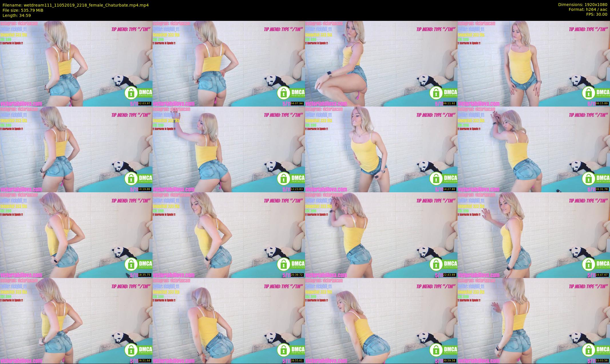 wetdream111 — 35 minute Chaturbate couple cam show recording, 1080p, May 11, 2019