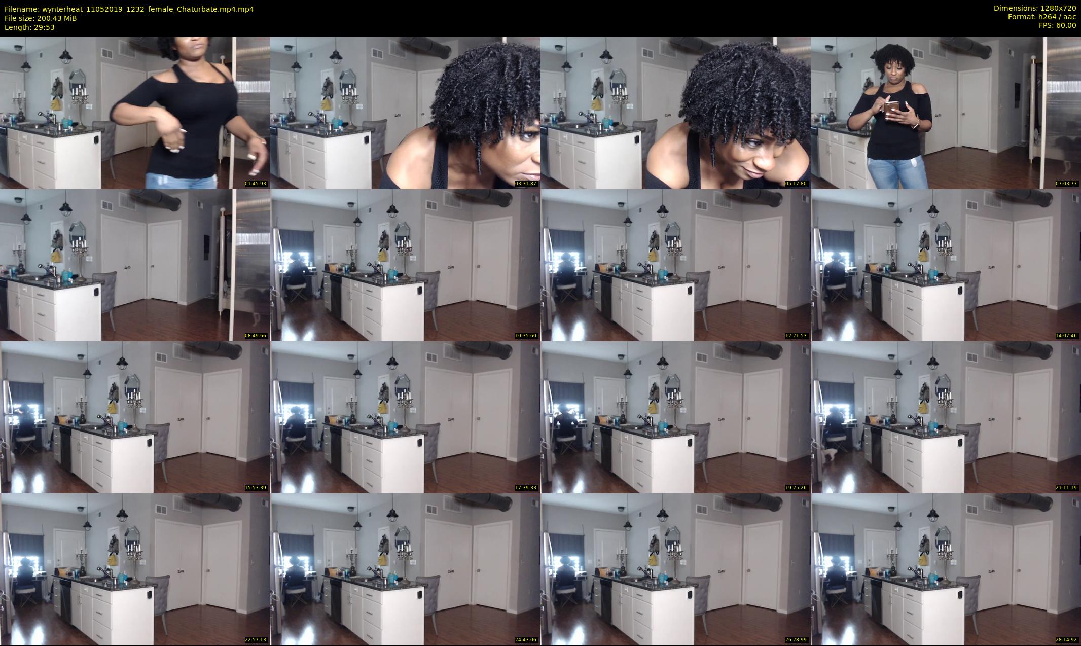 wynterheat — 30 minute Chaturbate female cam show recording, 720p, May 11, 2019
