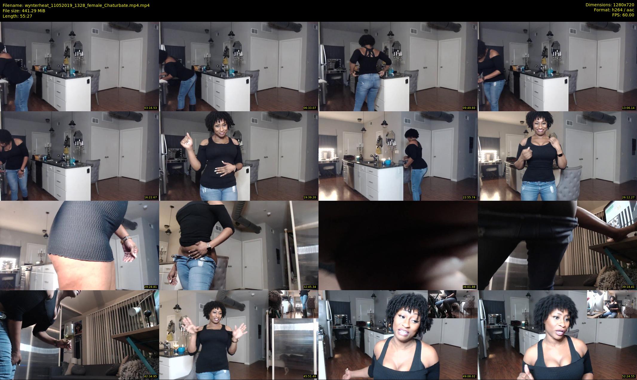 wynterheat — 56 minute Chaturbate female cam show recording, 720p, May 11, 2019