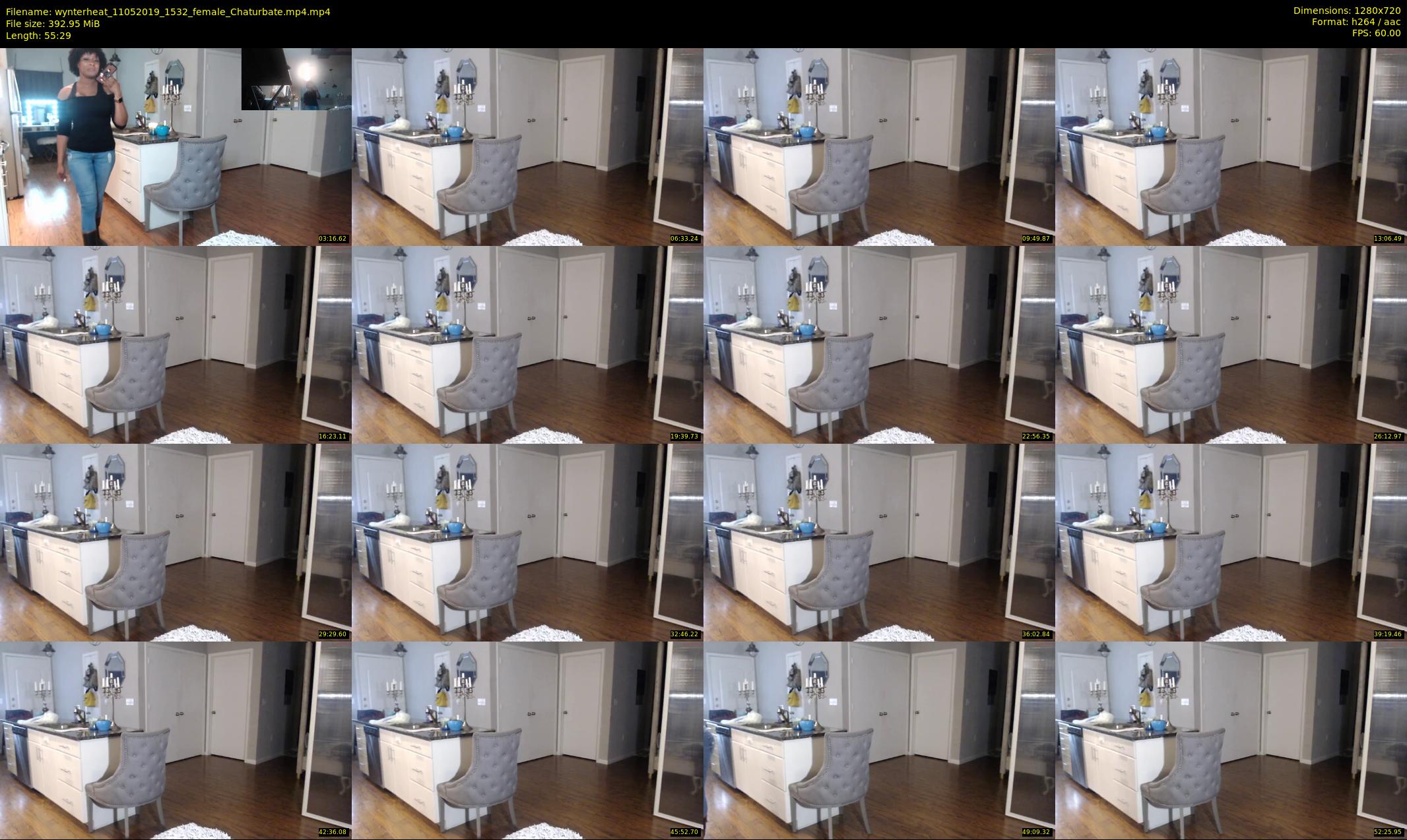 wynterheat — 56 minute Chaturbate female cam show recording, 720p, May 11, 2019