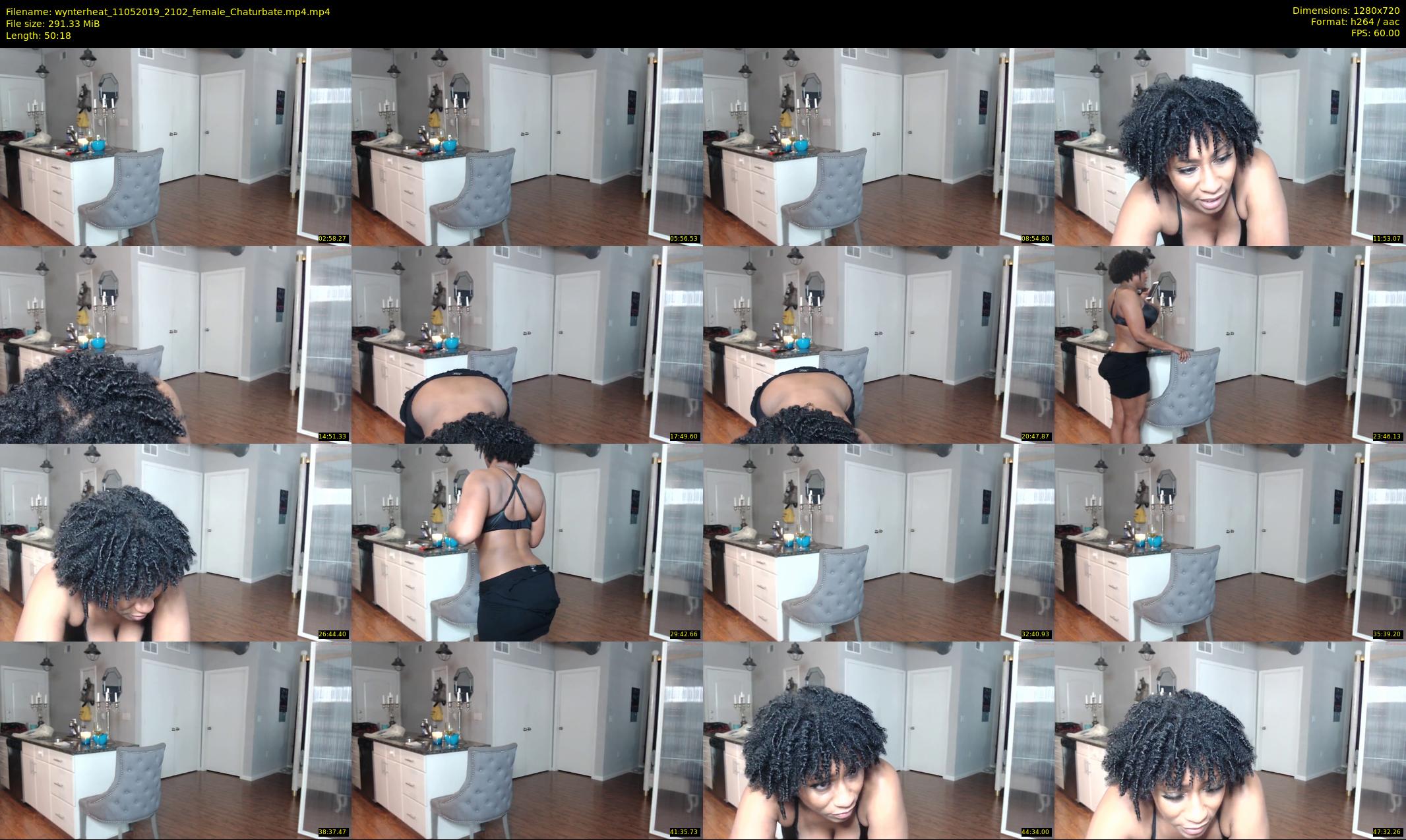wynterheat — 51 minute Chaturbate female cam show recording, 720p, May 11, 2019