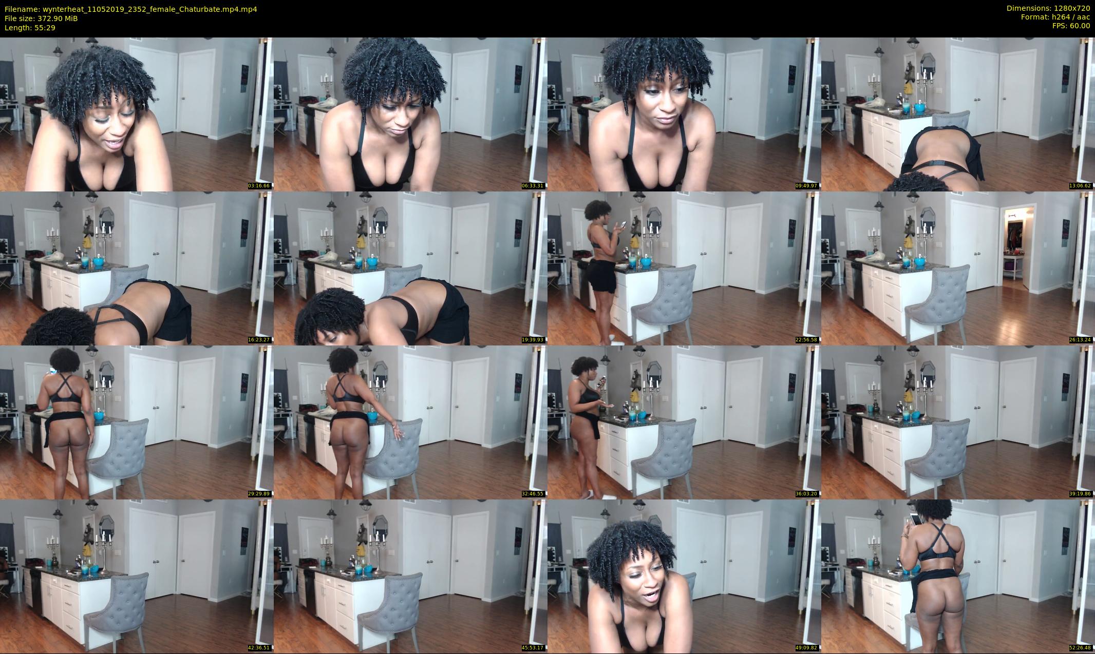 wynterheat — 56 minute Chaturbate female cam show recording, 720p, May 11, 2019
