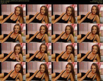 AlessiaRay — 14 minute MyFreeCams cam show recording, SD, May 13, 2019