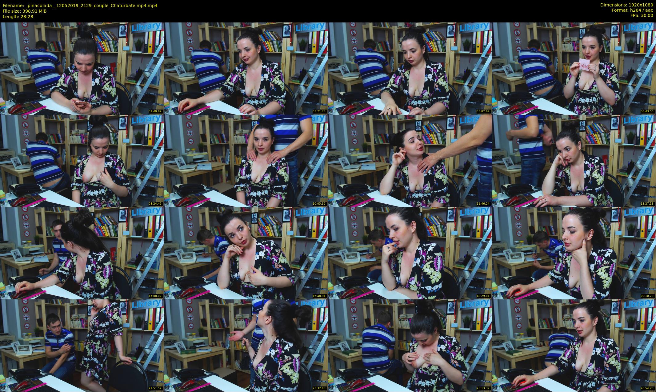 _pinacolada_ — 29 minute Chaturbate couple cam show recording, 1080p, May 12, 2019