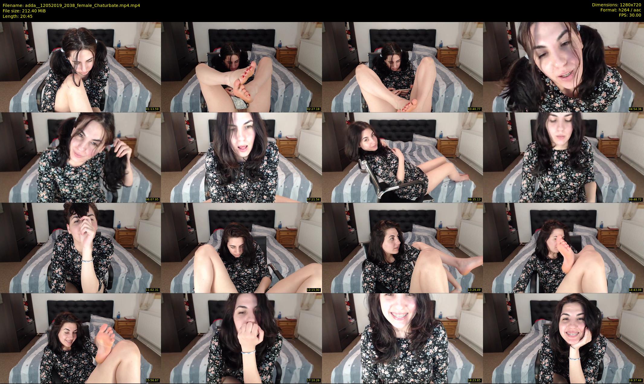 adda_ — 21 minute Chaturbate female cam show recording, 720p, May 12, 2019