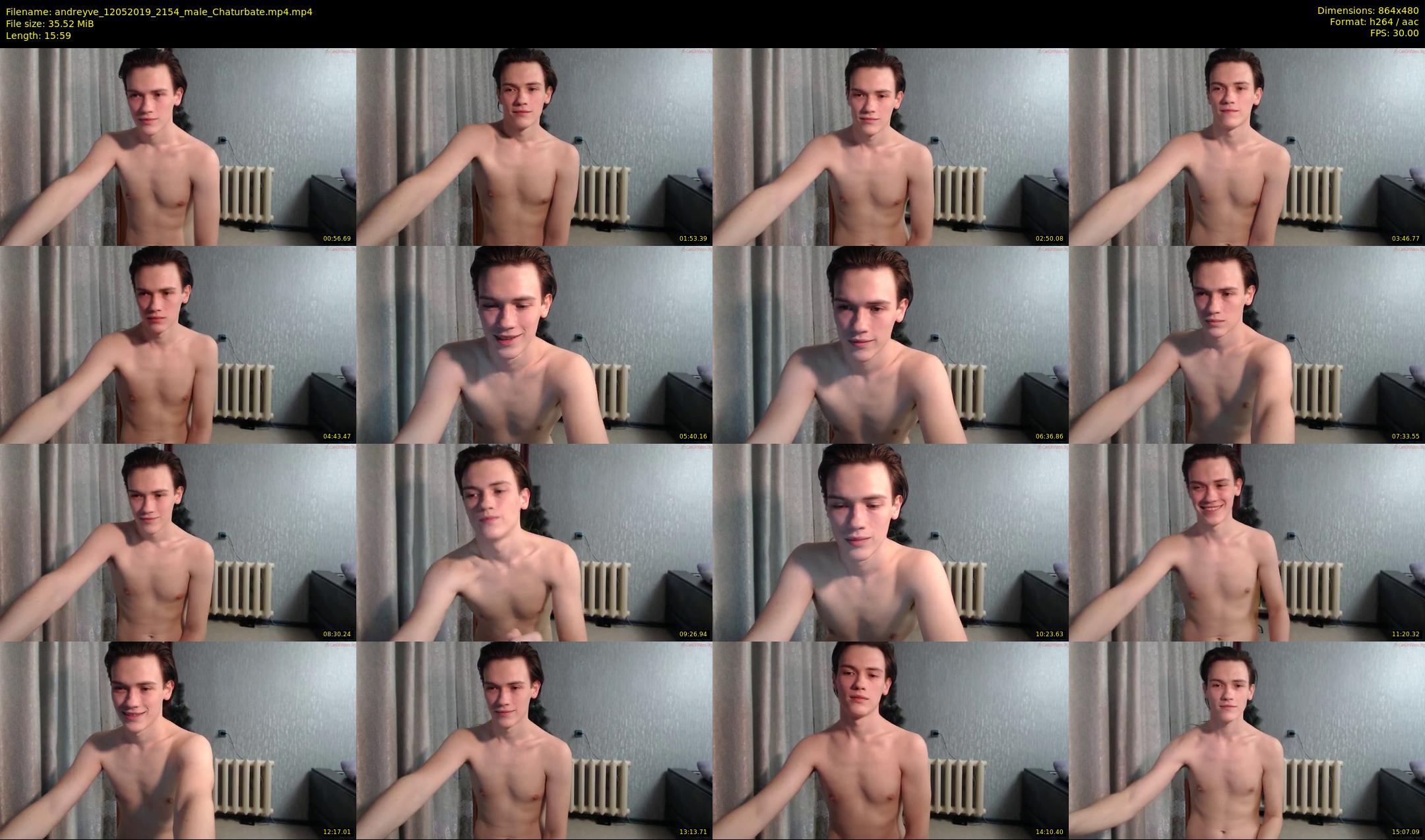 andreyve — 16 minute Chaturbate male cam show recording, 480p, May 12, 2019