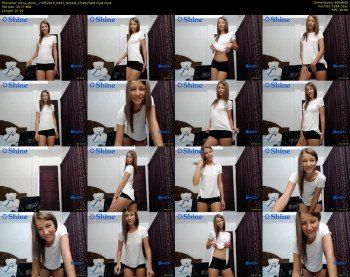 anna_shine_ — 8 minute Chaturbate female cam show recording, 480p, May 13, 2019