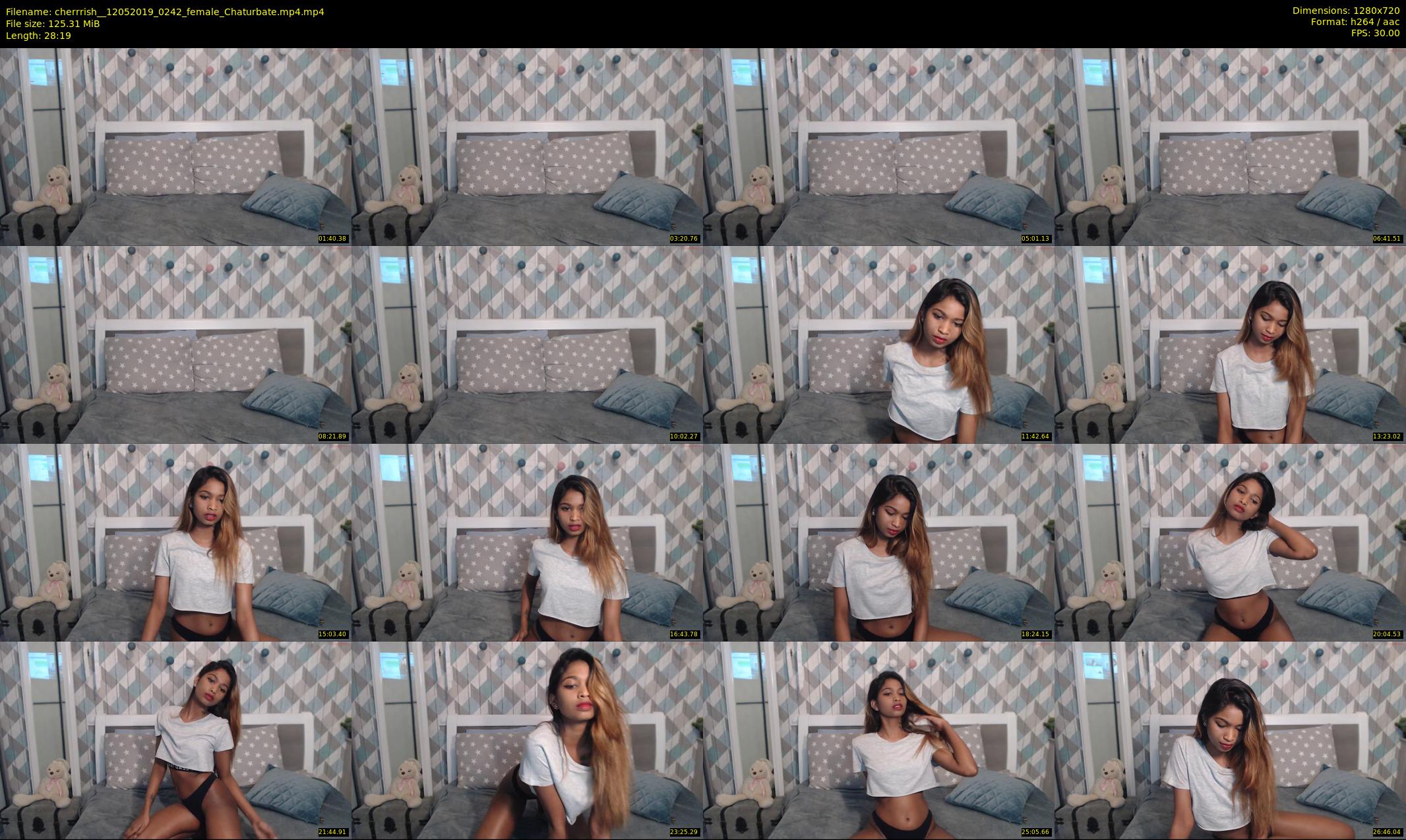 cherrrish_ — 29 minute Chaturbate female cam show recording, 720p, May 12, 2019